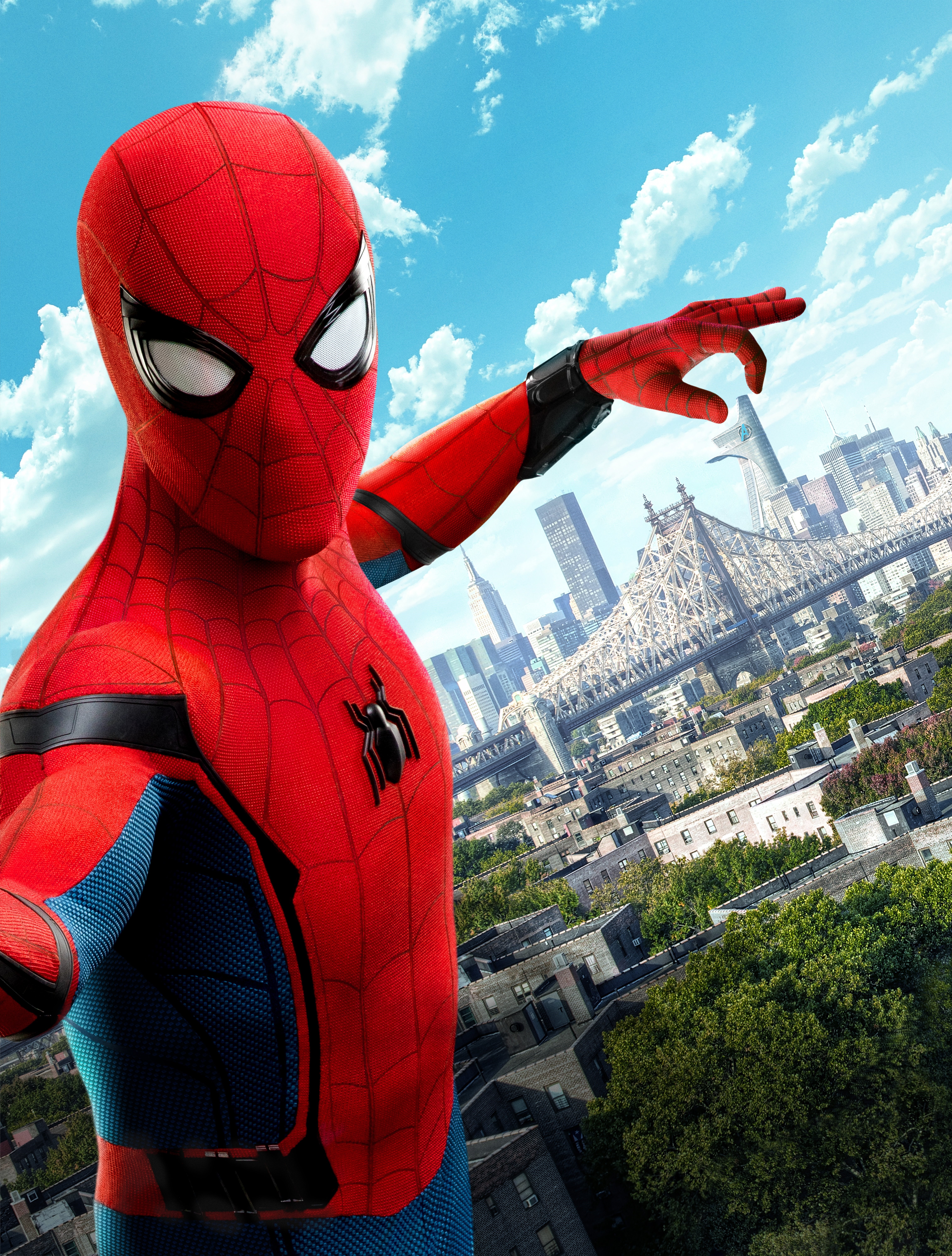 Spider-Man from Spider-Man: Homecoming HD Phone Wallpaper