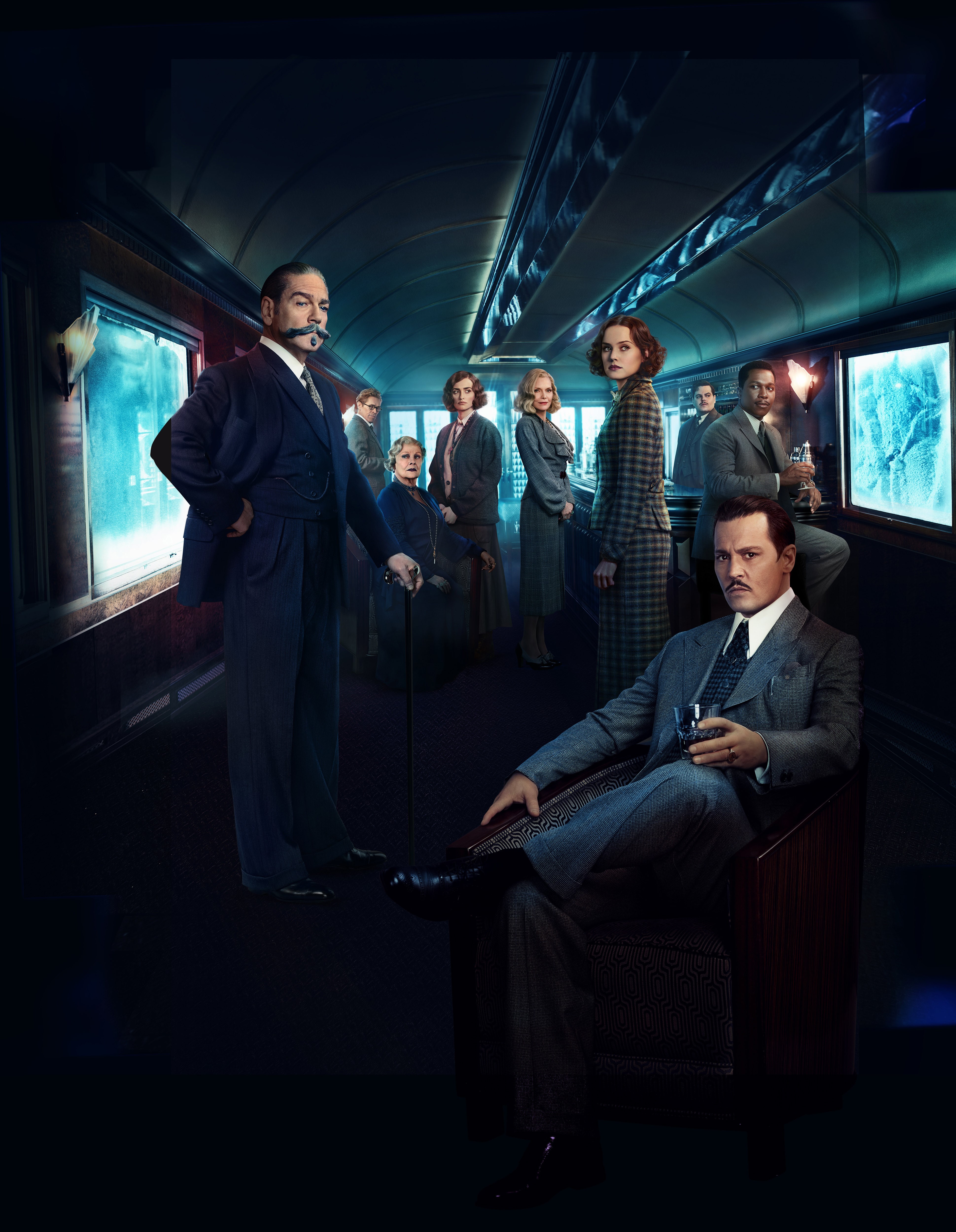 Murder on the Orient Express 4K HD Phone Wallpaper