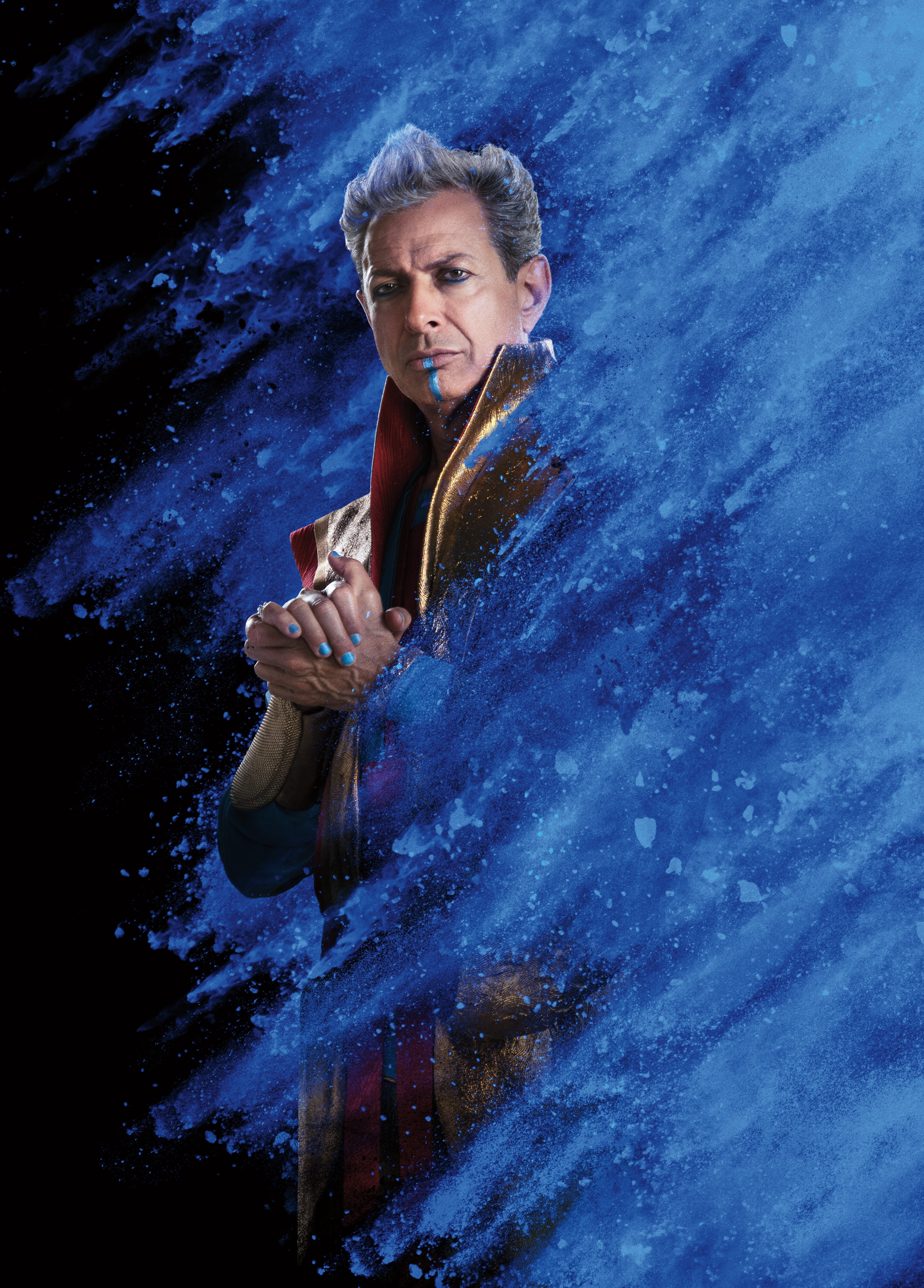 Jeff Goldblum as Grandmaster from Thor: Ragnarok HD Phone Wallpaper