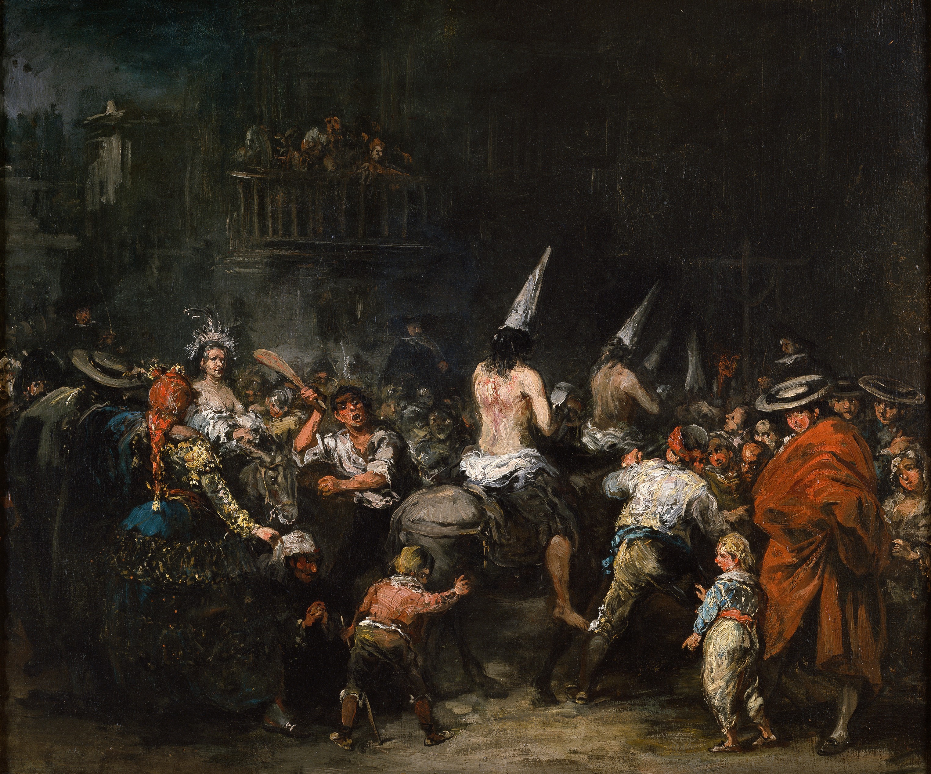 Condemned by the Inquisition by Eugenio Lucas Velazquez HD Wallpaper