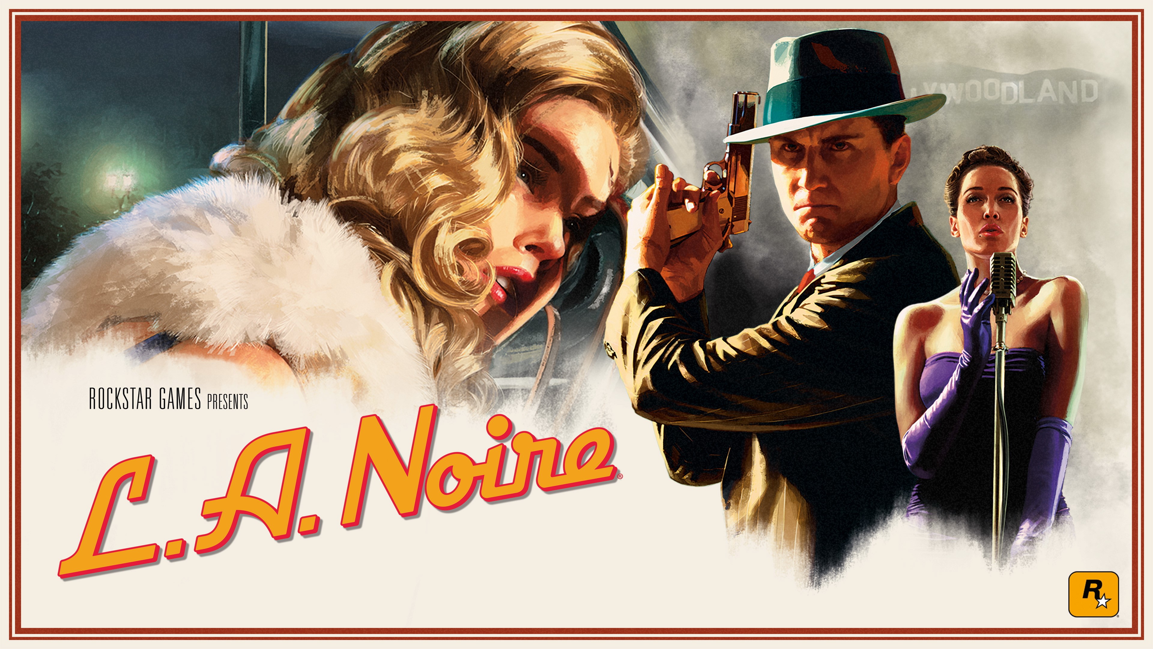 L.A. Noire Rockstar Games Presents HD Wallpaper