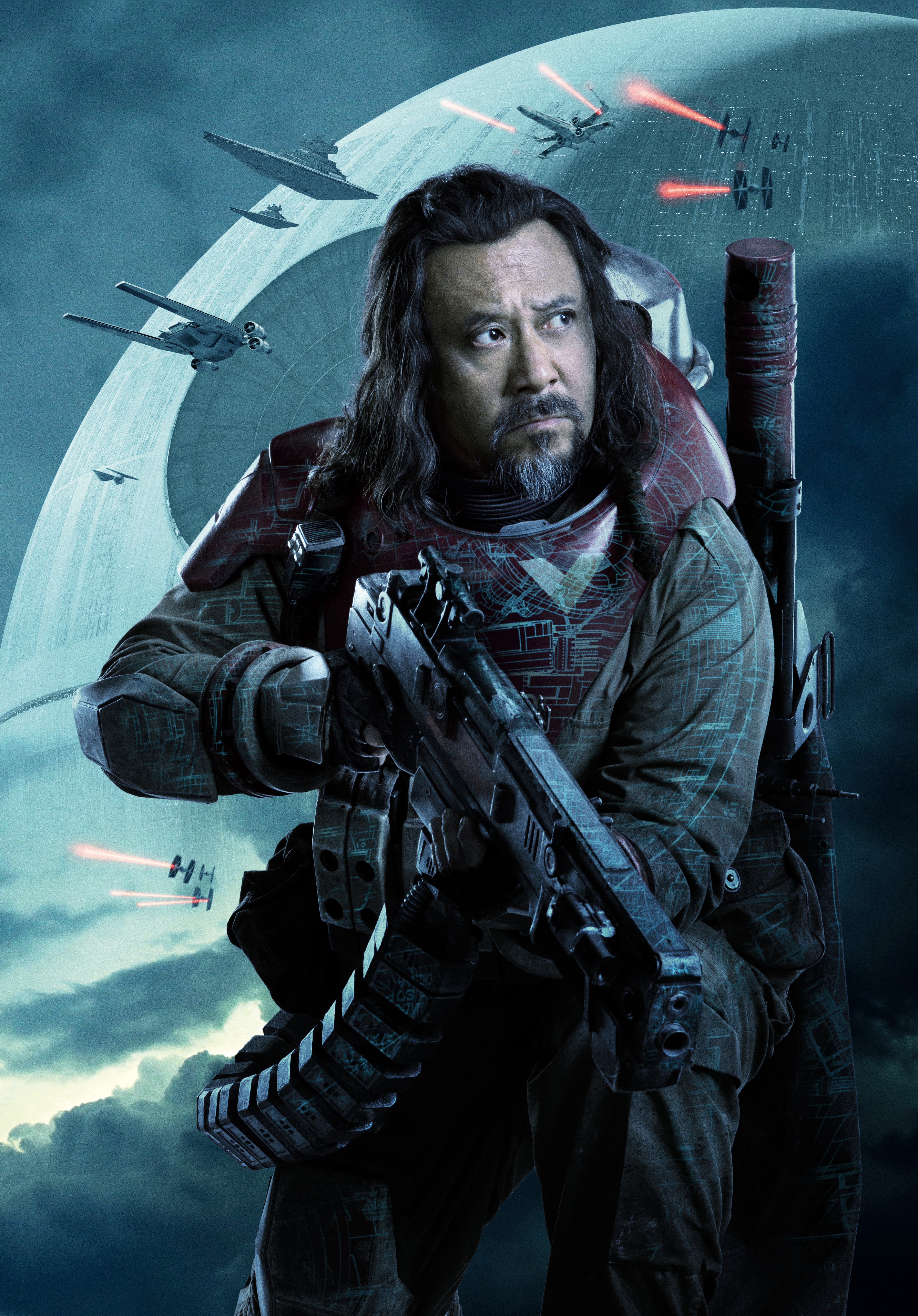 Baze Malbus from Rogue One: A Star Wars Story HD Phone Wallpaper