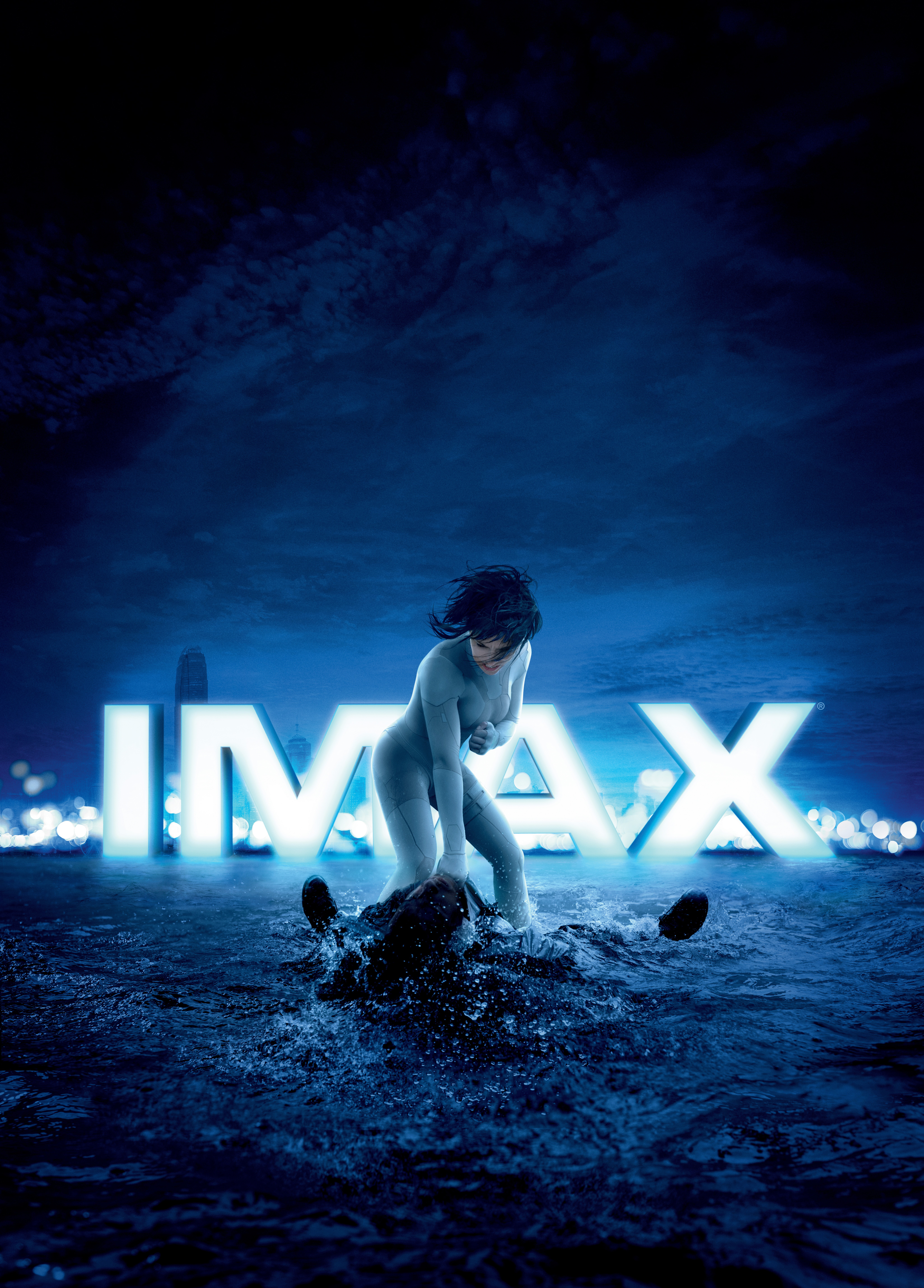 Scarlett Johansson in Ghost in the Shell IMAX HD Phone Wallpaper