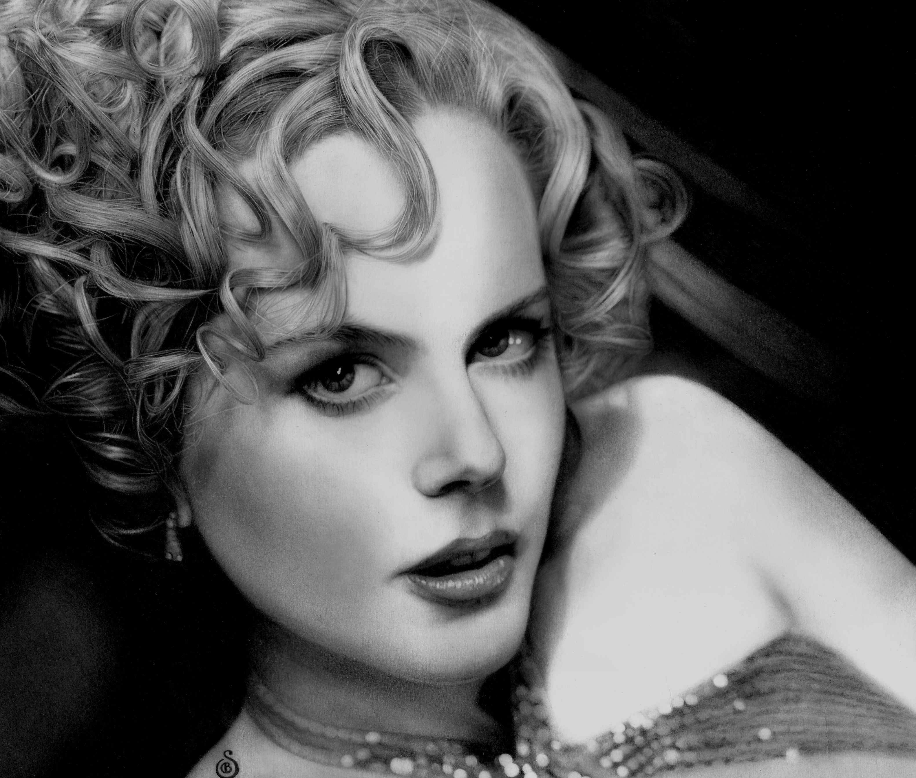 Nicole Kidman portrait HD Wallpaper