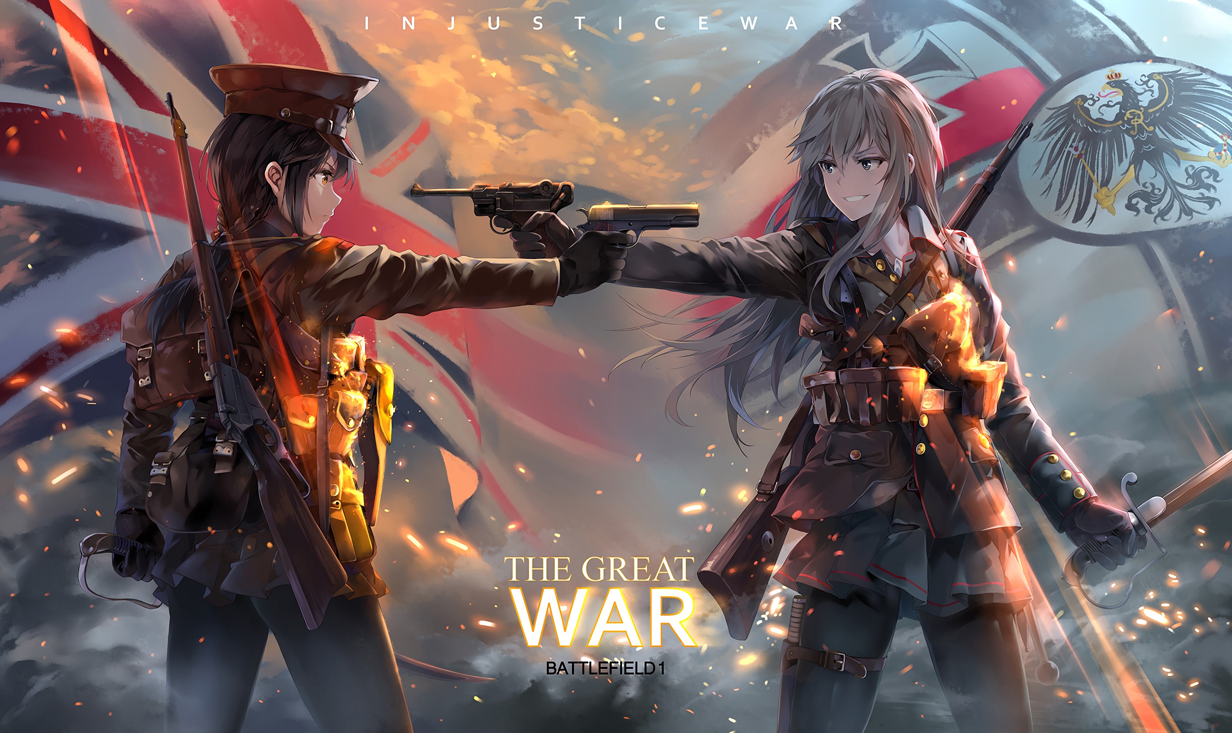 4K Battlefield 1 Injustice War HD Wallpaper