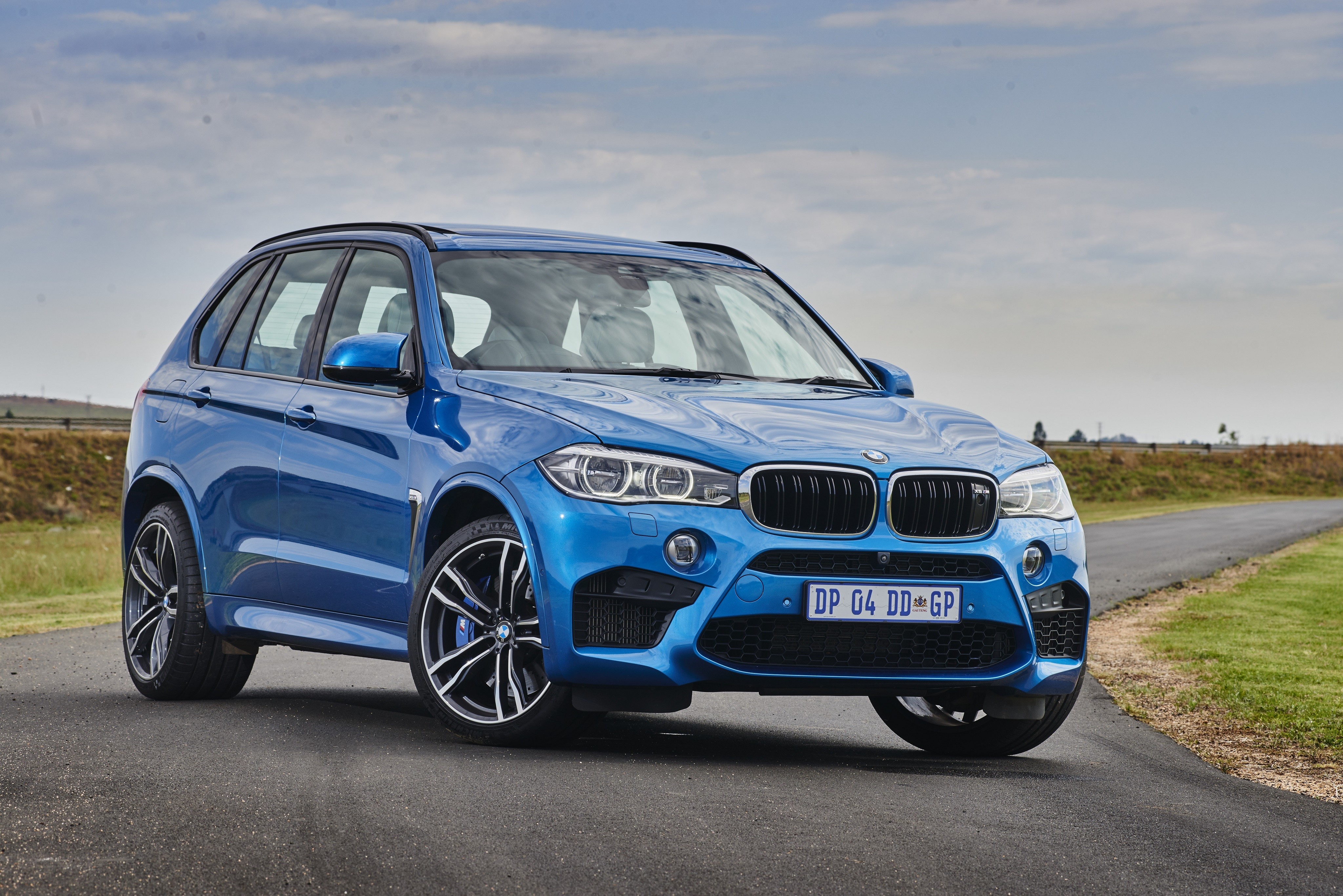 Blue BMW X5 M F85 Crossover HD Wallpaper