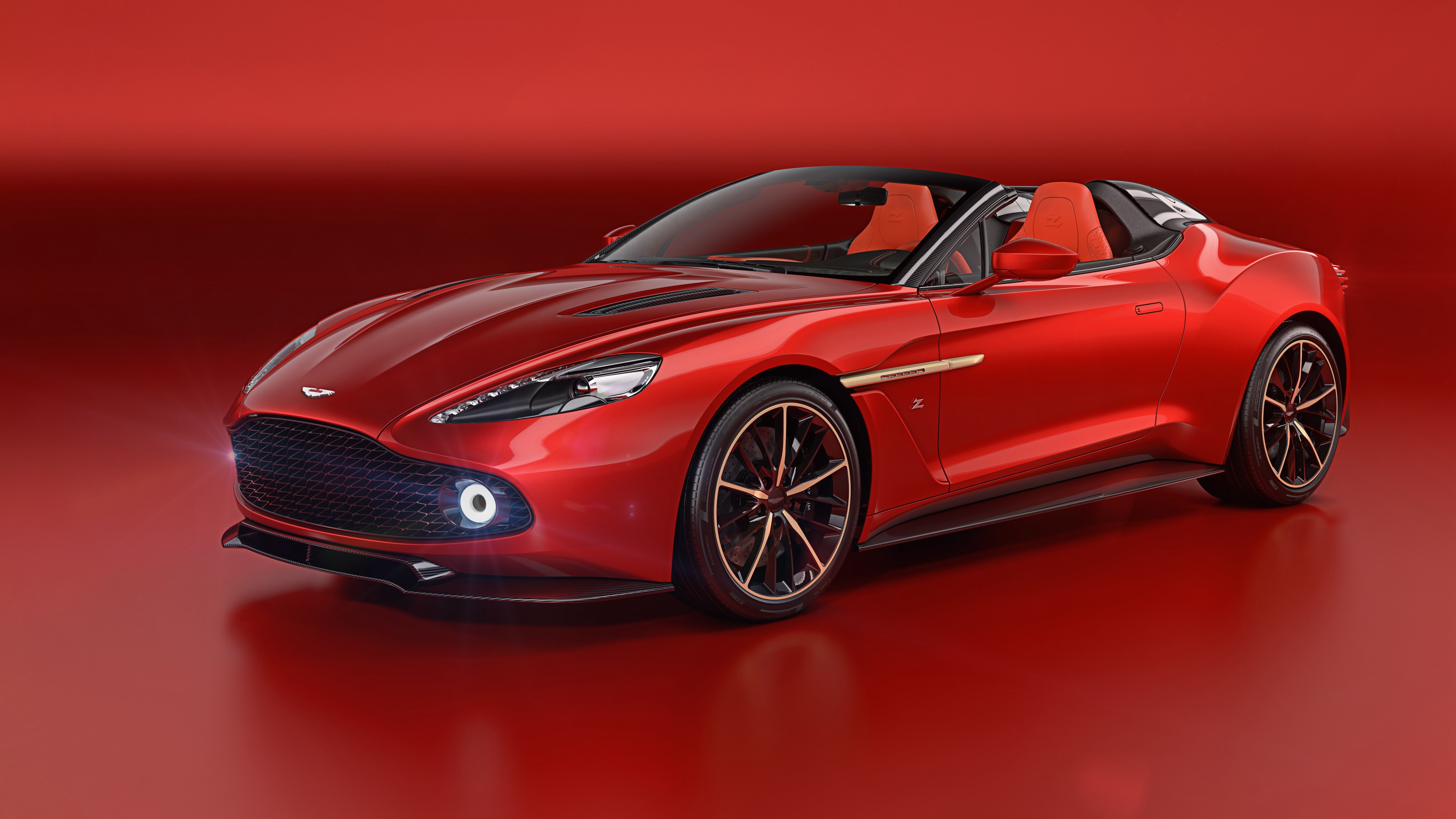 Aston Martin Vanquish Zagato Speedster Cabriolet HD Wallpaper