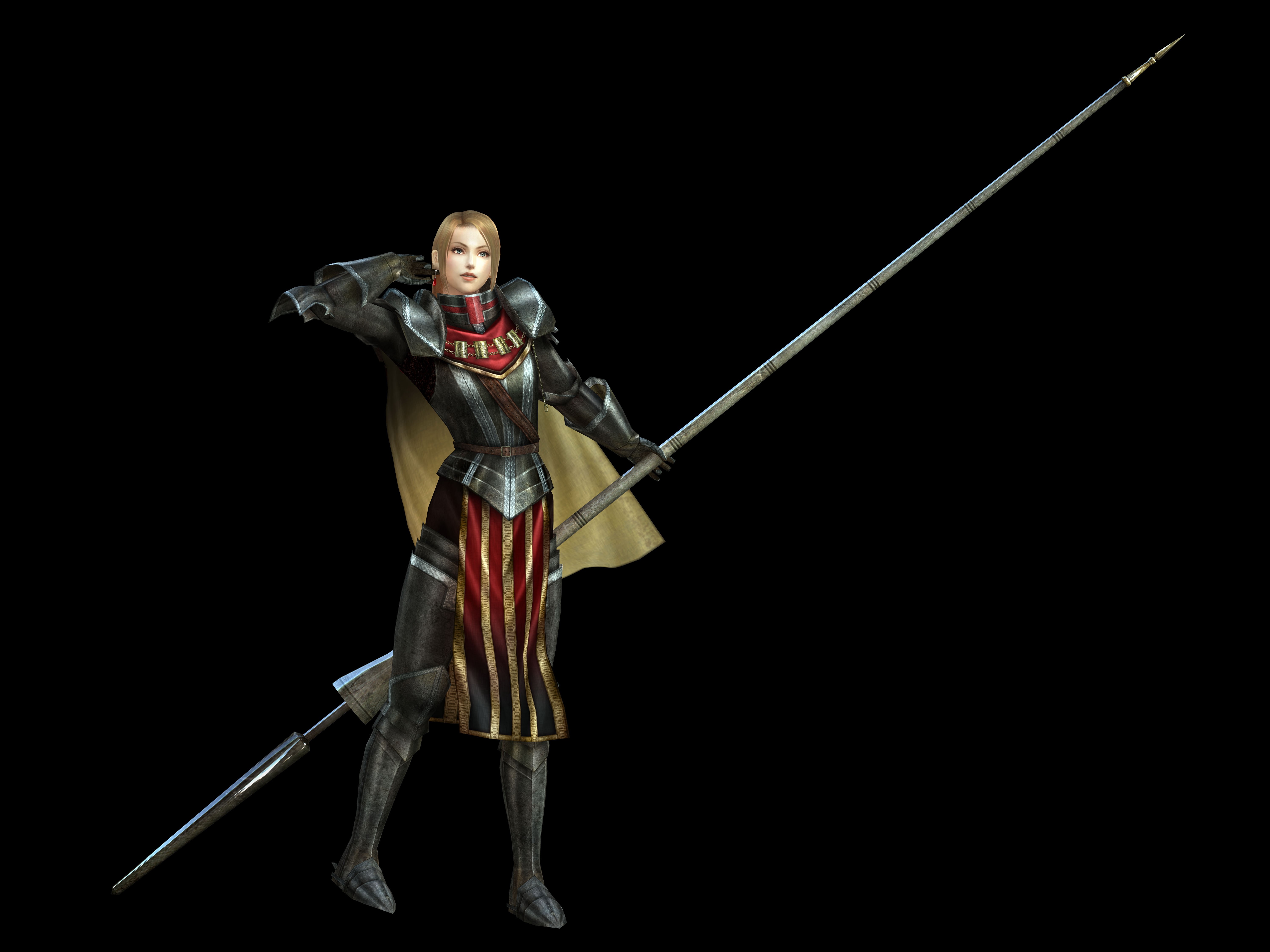 Philippa from Bladestorm holding a spear HD Wallpaper