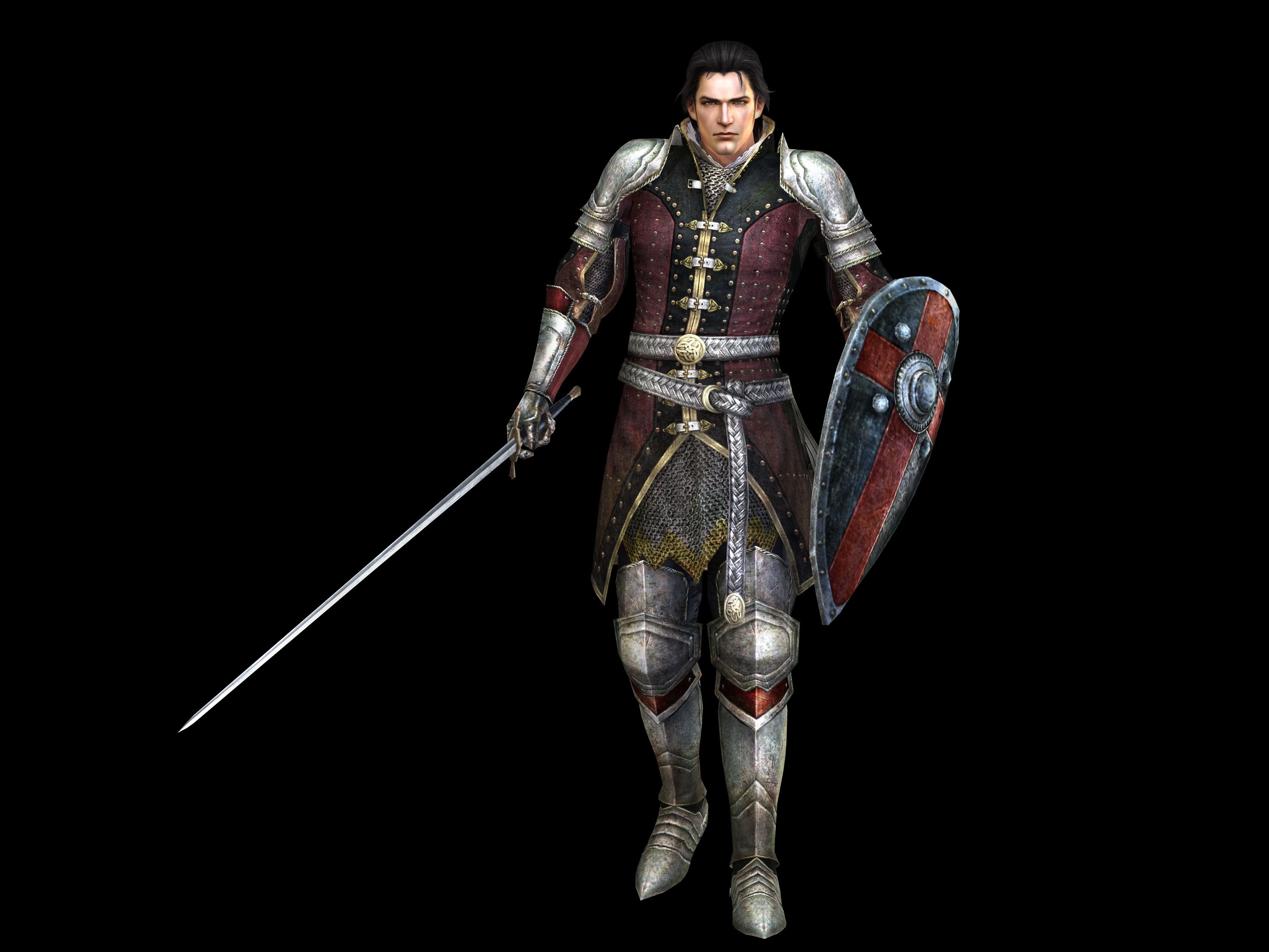 Magnus from Bladestorm holding a sword and shield HD Wallpaper