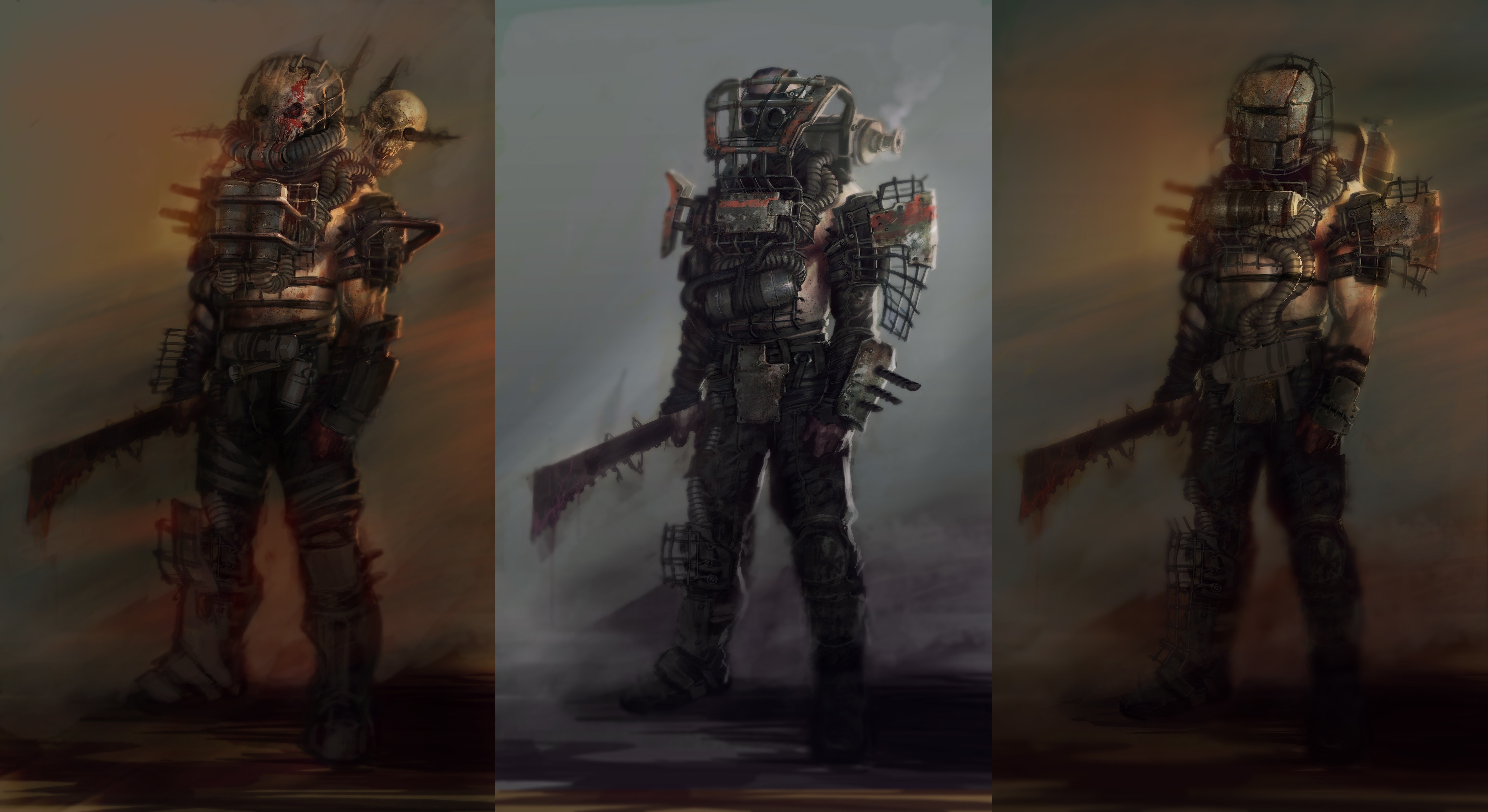 Warriors from Fallout 4 HD Wallpaper