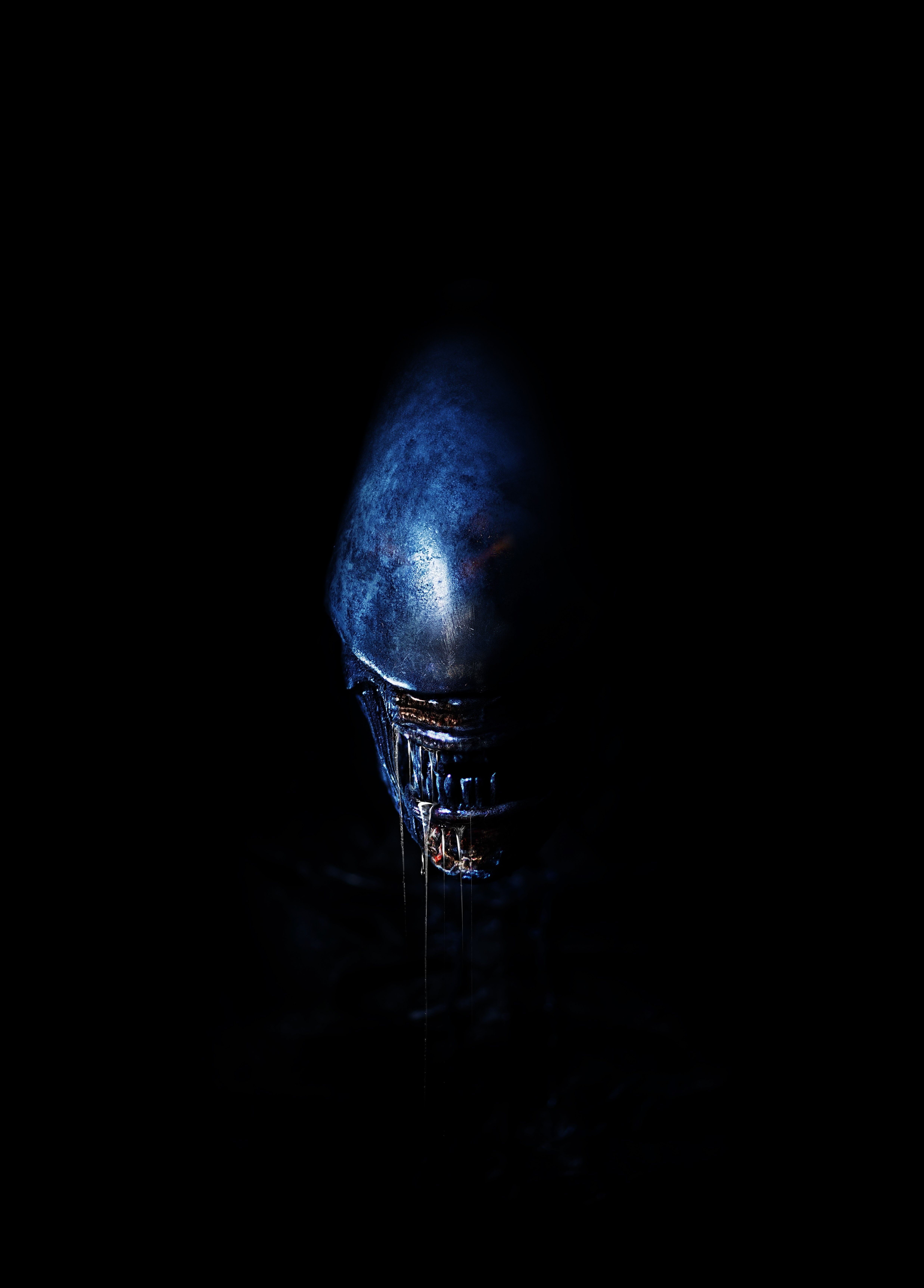 4K Alien: Covenant Monster in Darkness HD Phone Wallpaper