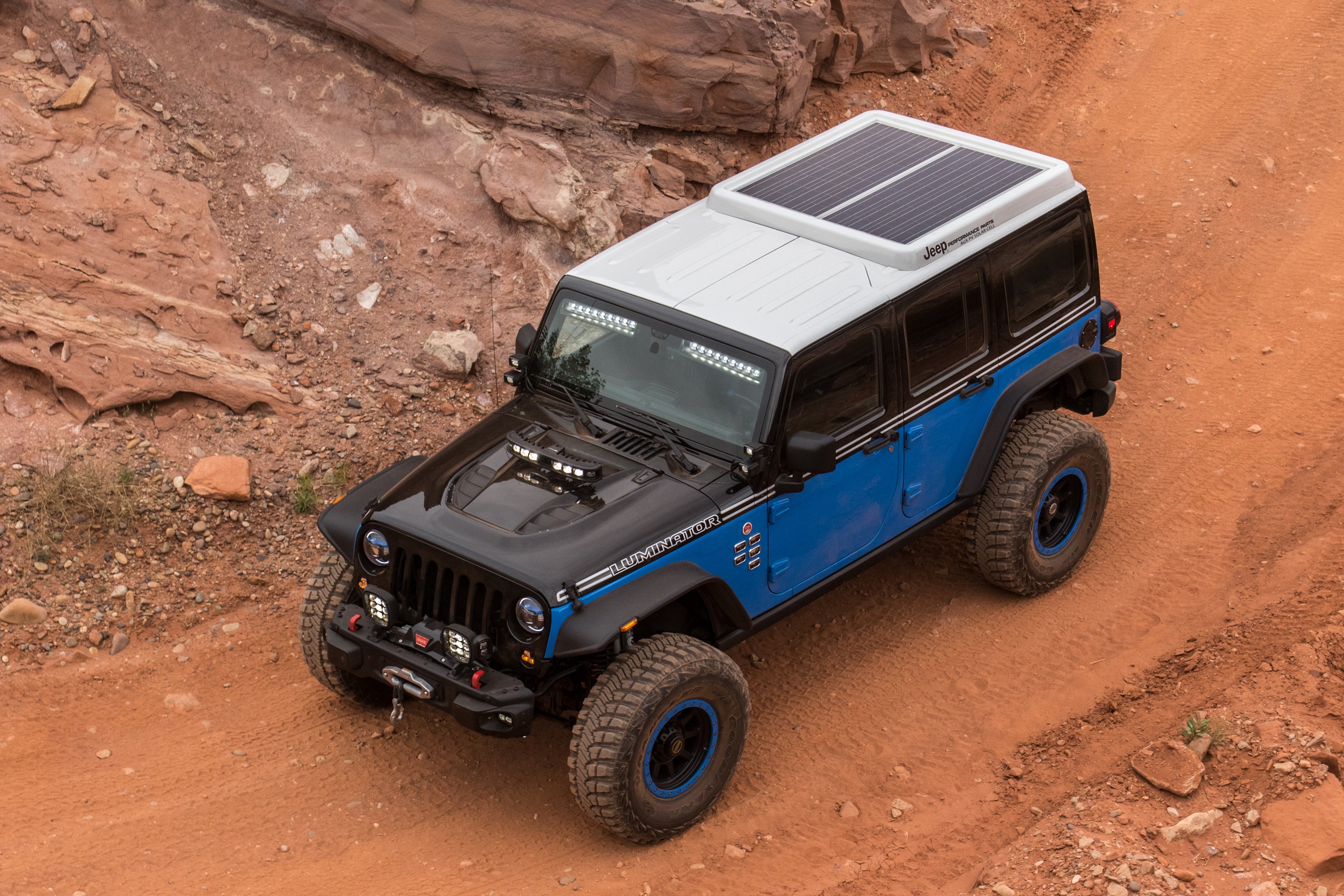 2017 Jeep Luminator Concept off-road vehicle HD Wallpaper