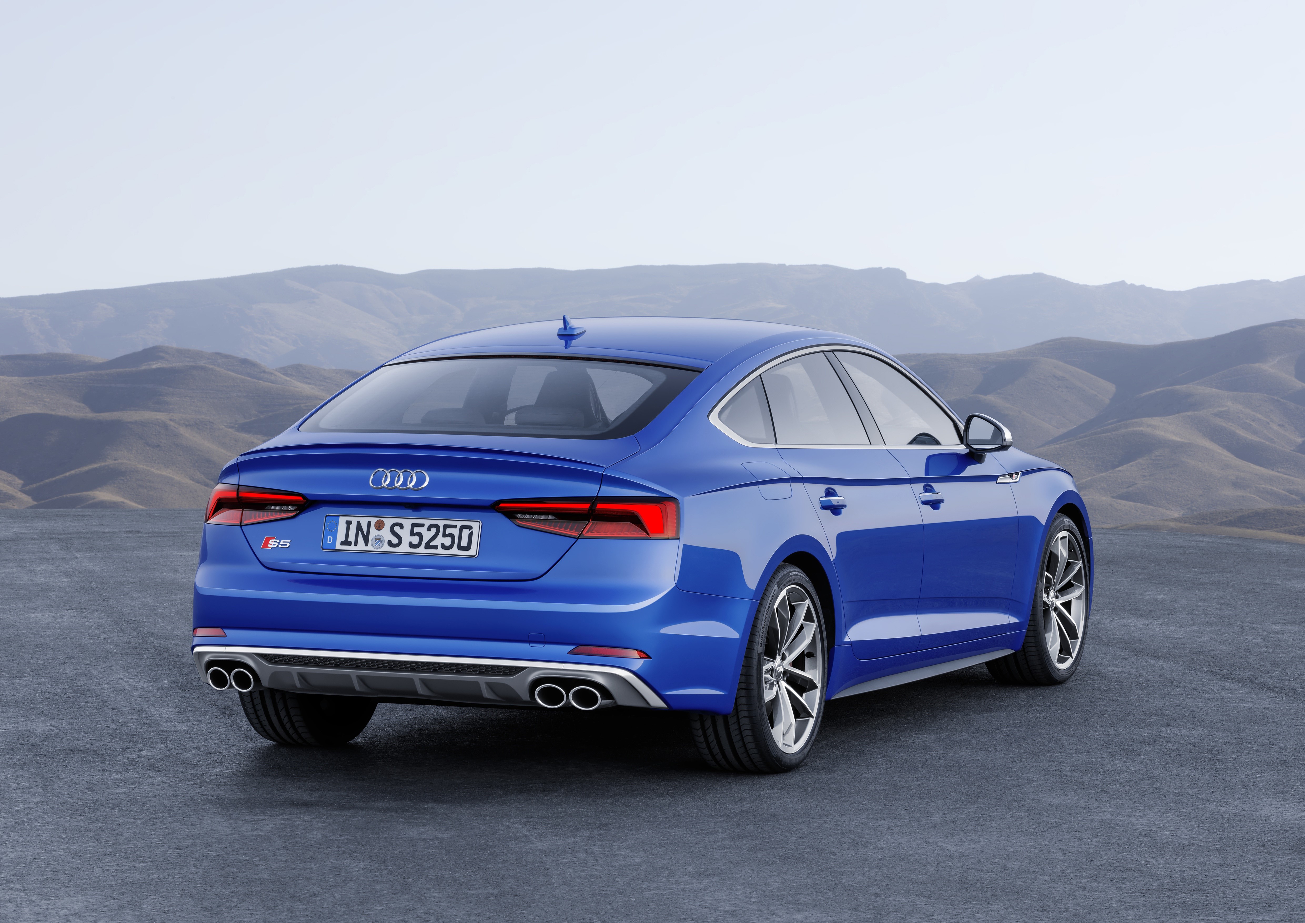 2018 Audi A5 S5 Sportback back view HD Wallpaper