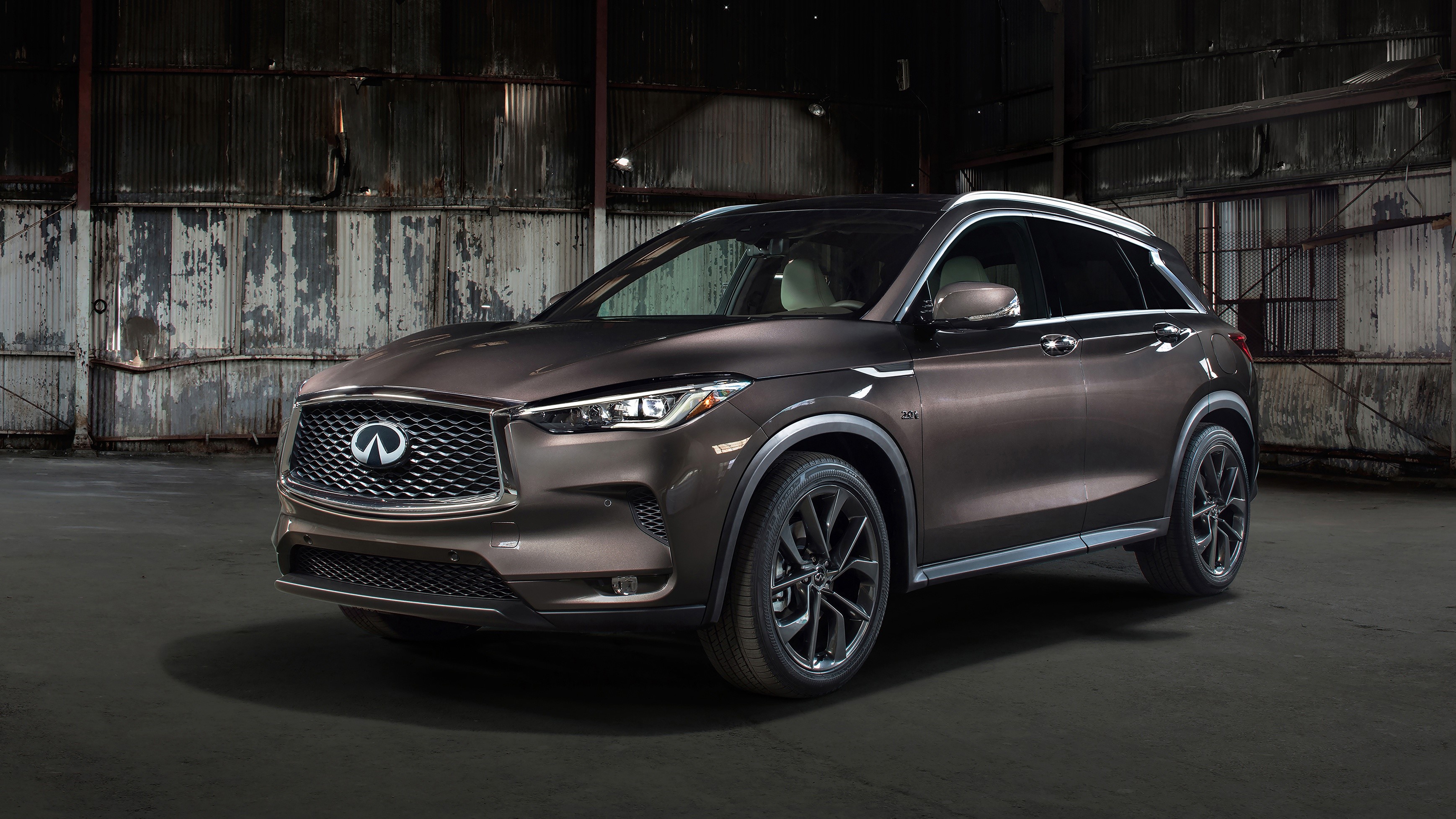 2019 Infiniti QX50 SUV HD Wallpaper