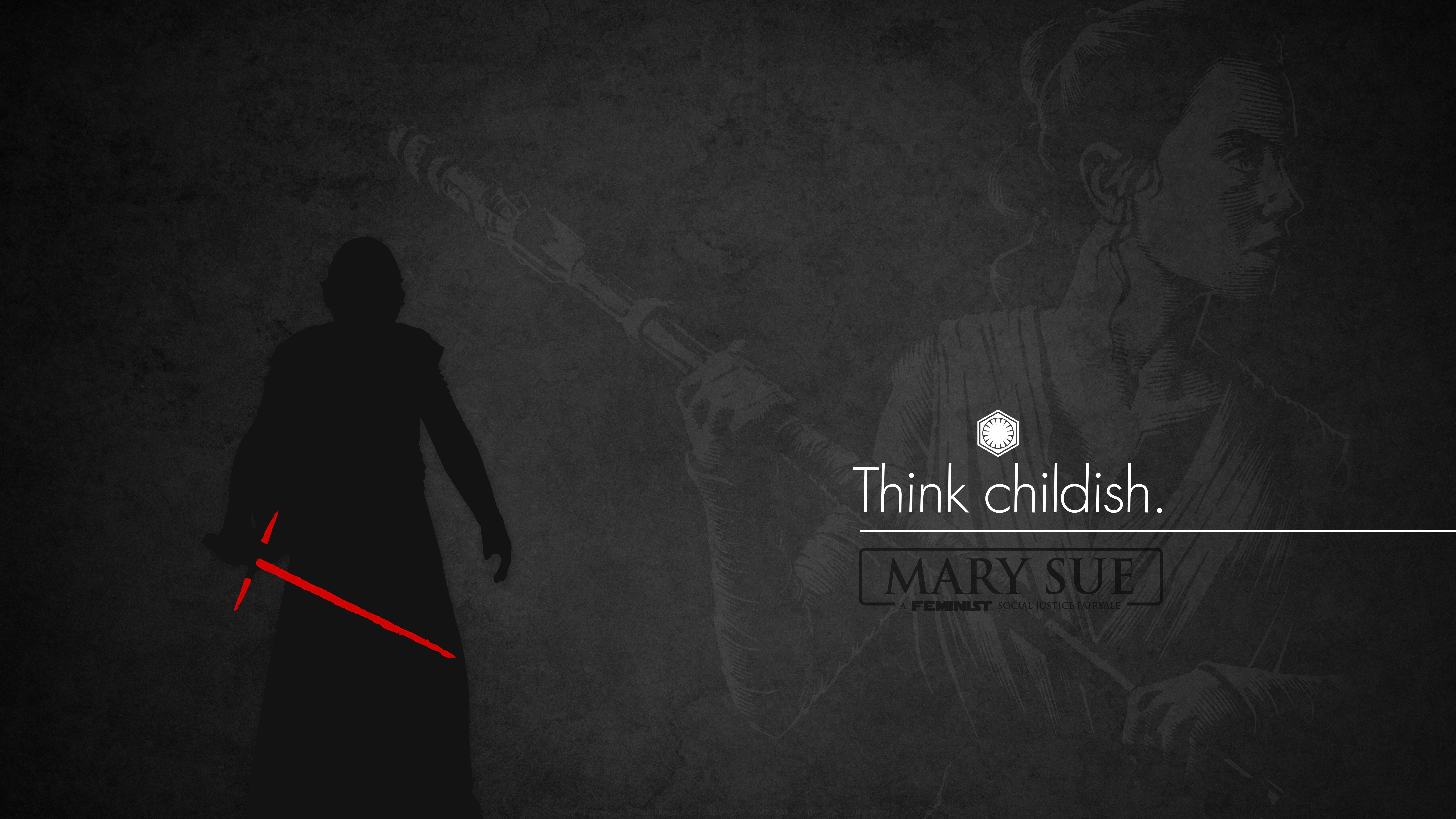 Kylo Ren and Rey from Star Wars: The Last Jedi HD Wallpaper