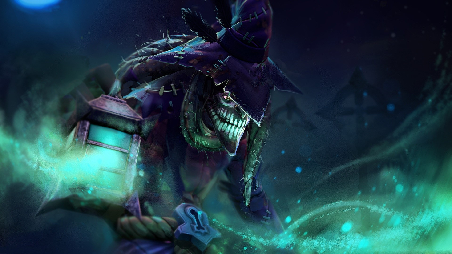 Dazzle from DOTA 2 holding a lantern HD Wallpaper