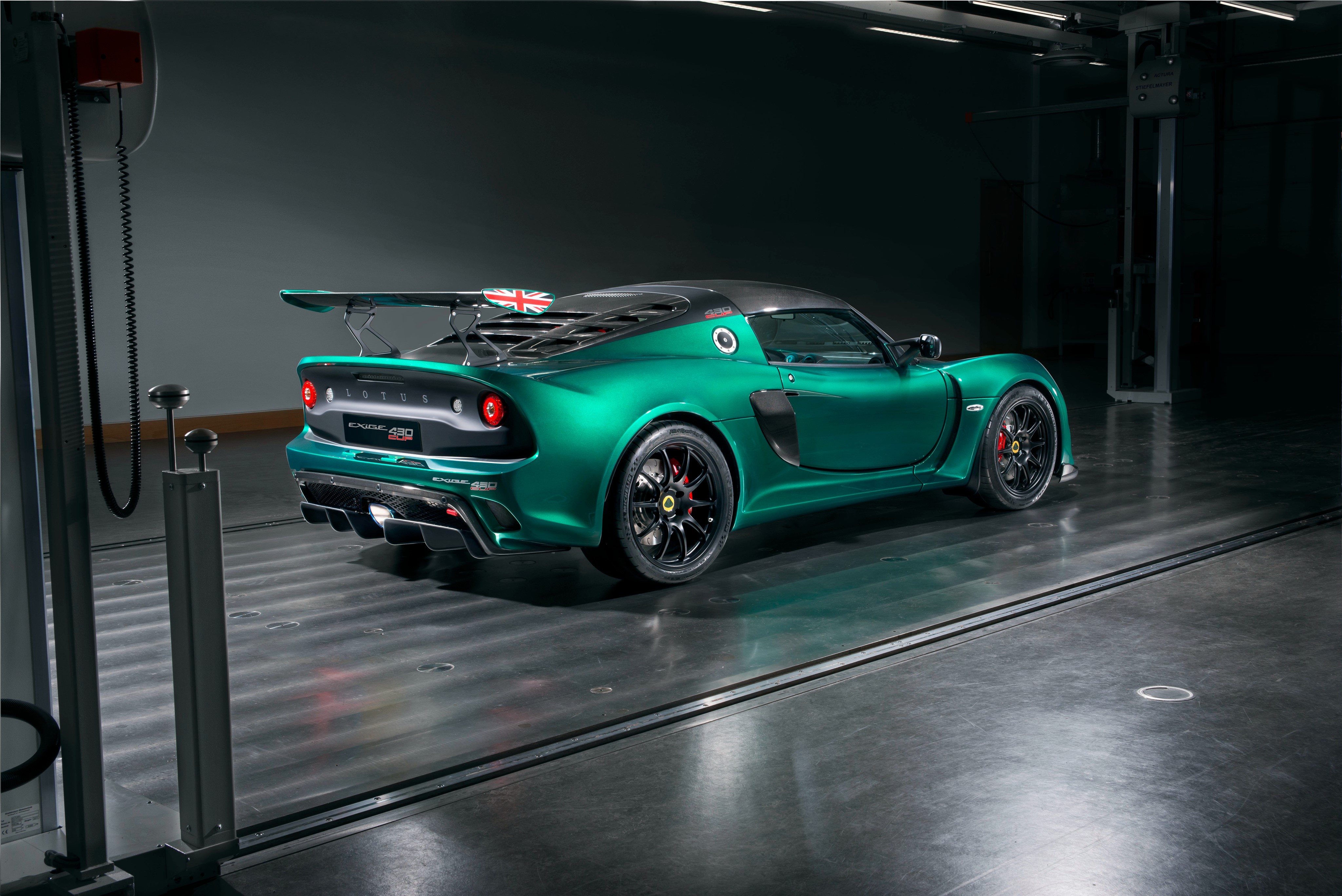 Lotus Exige Cup 430 2017 Back View HD Wallpaper