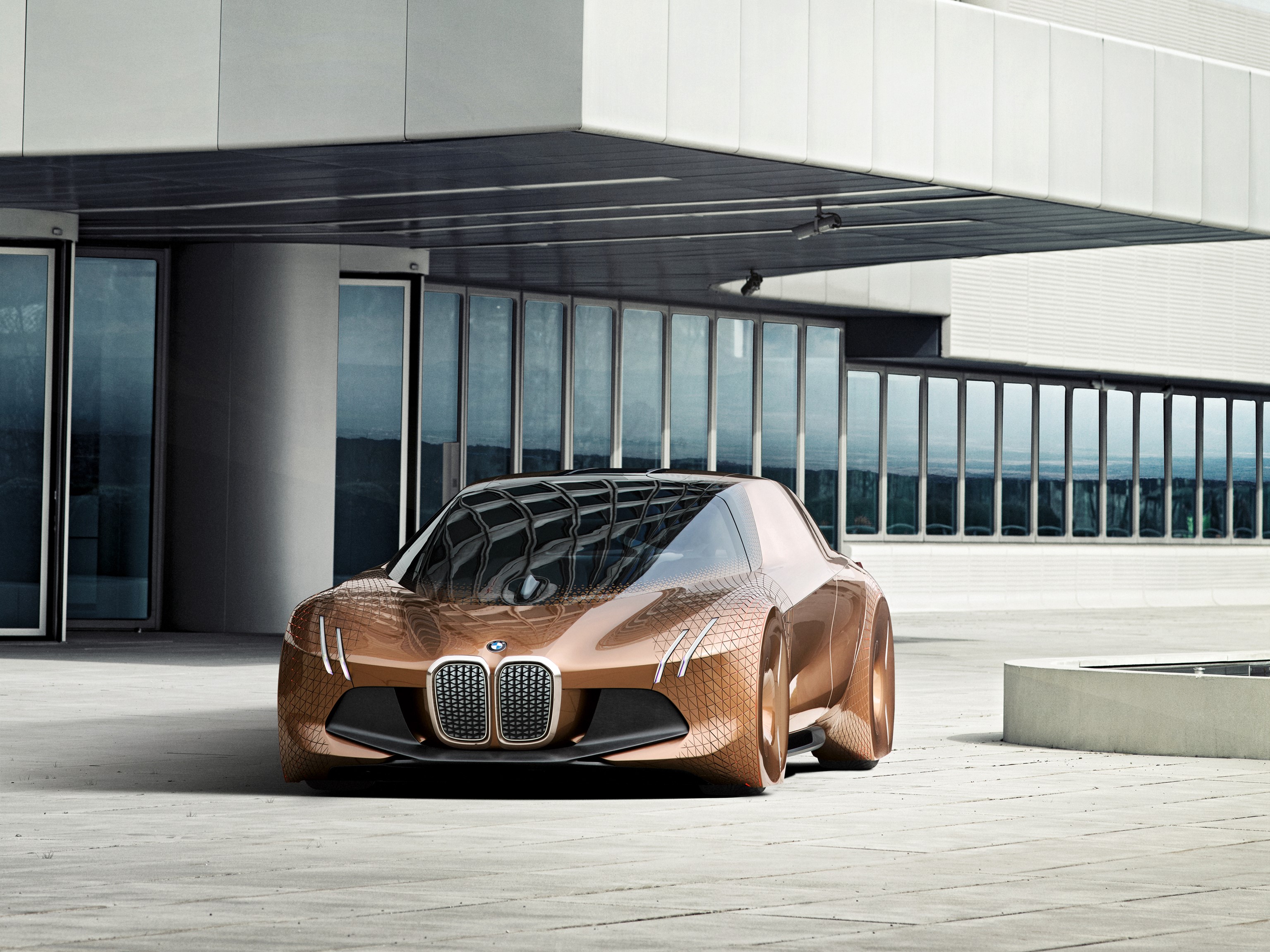 BMW Vision Next 100 Concept Car HD Wallpaper