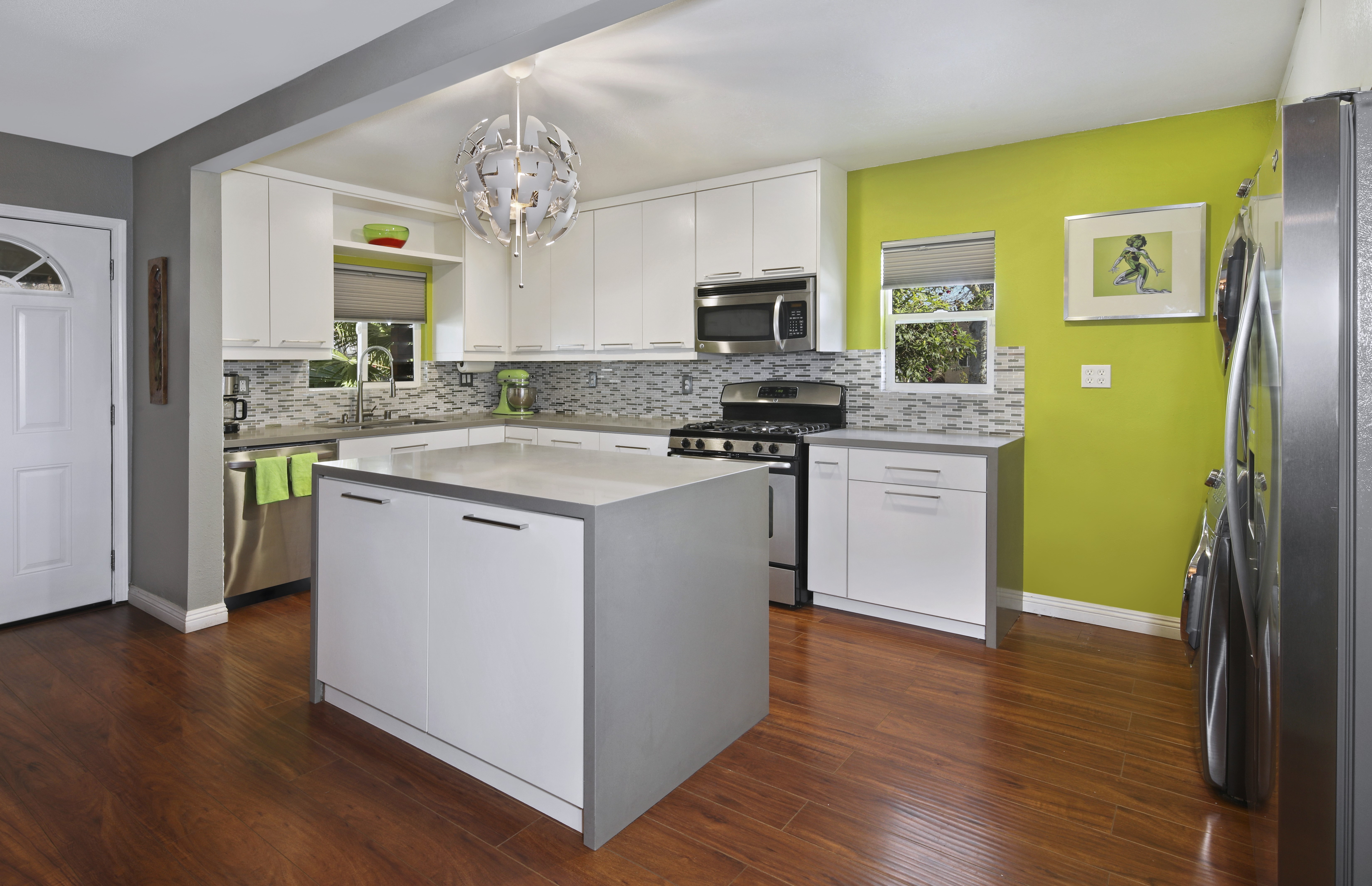 Modern Kitchen Interior Design HD Wallpaper