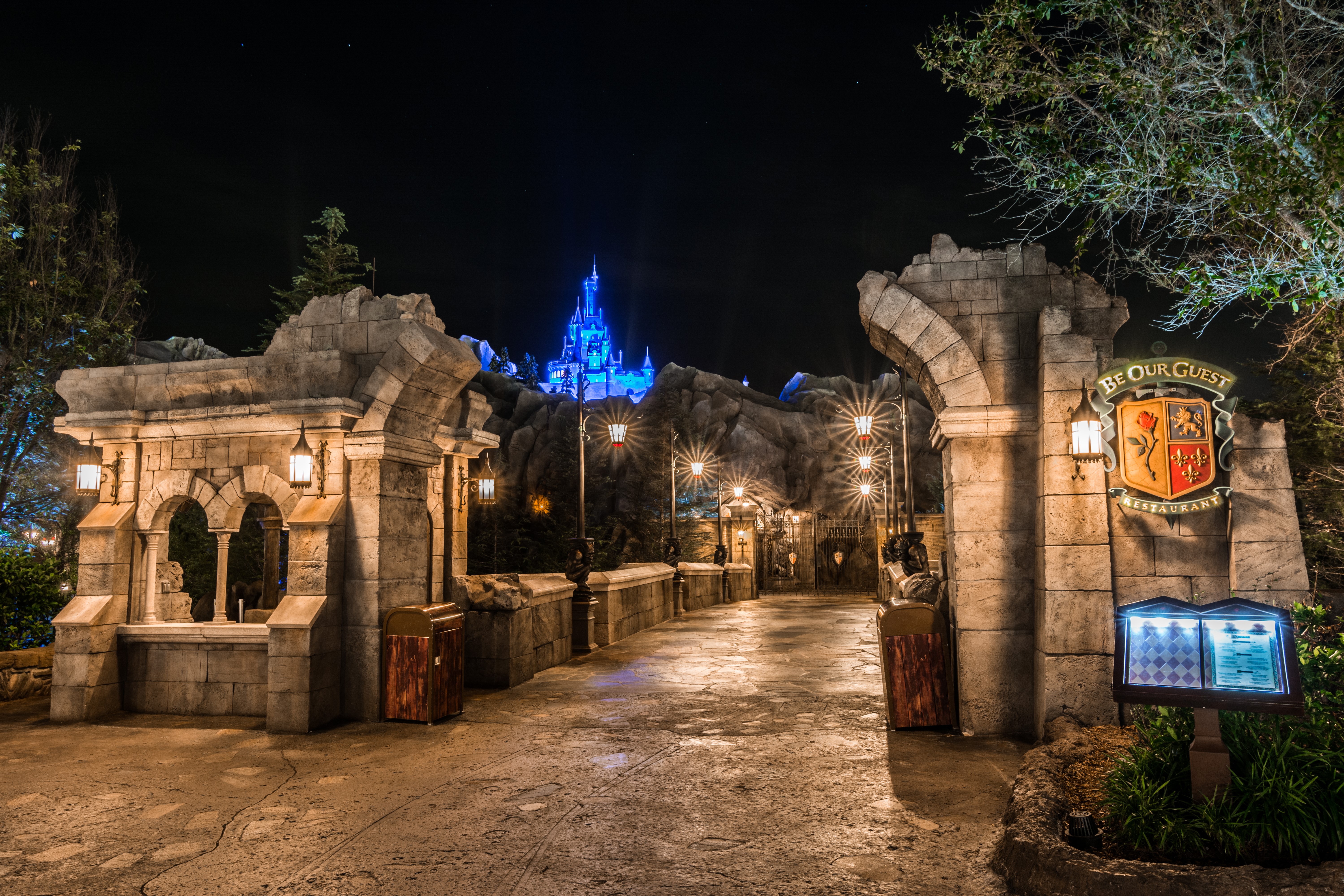 Be Our Guest Restaurant at Magic Kingdom, USA HD Wallpaper