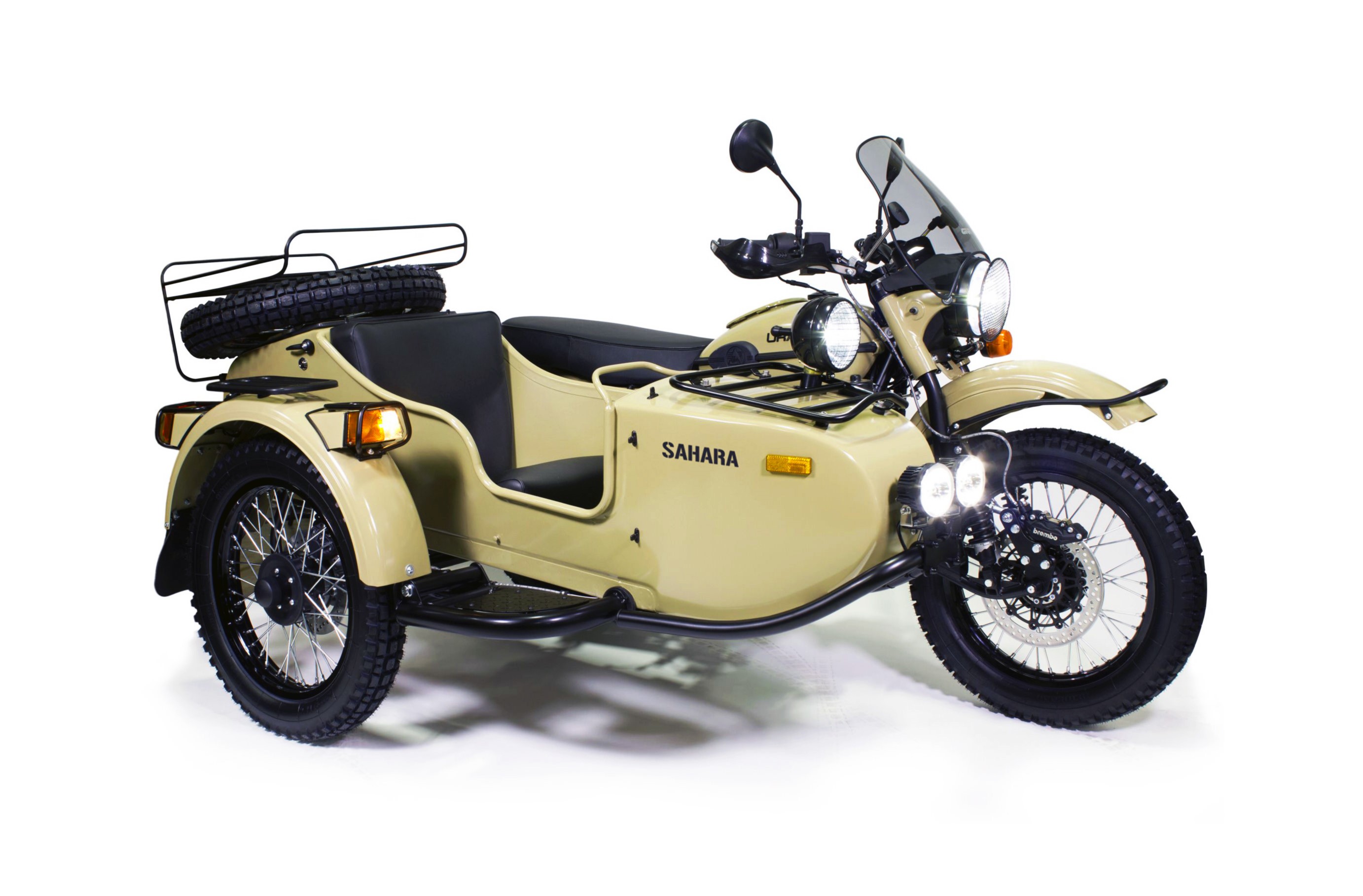 2016-18 Ural Gear Up Sahara motorcycle with sidecar HD Wallpaper