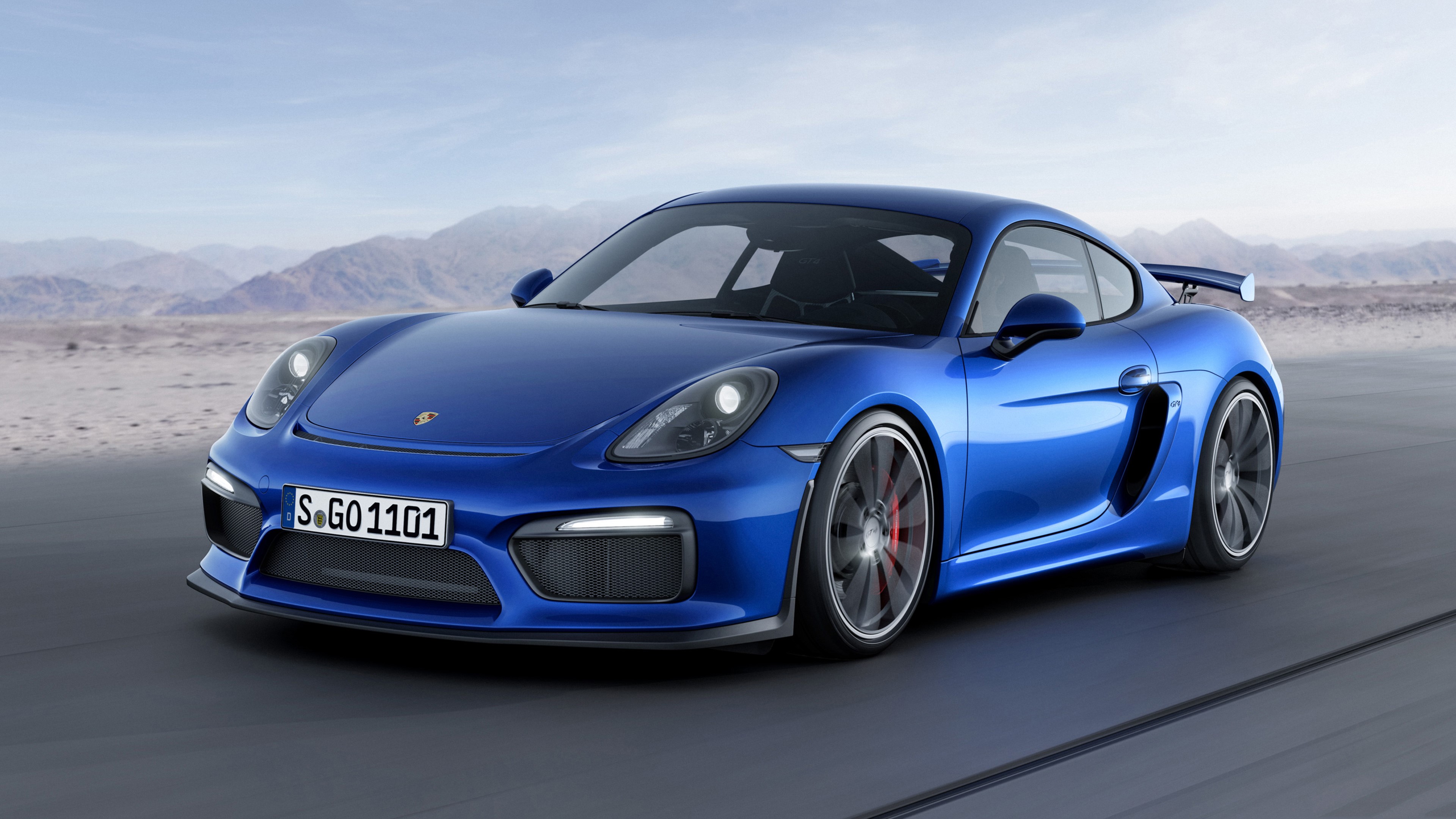 Blue Porsche GT3 Coupe HD Wallpaper