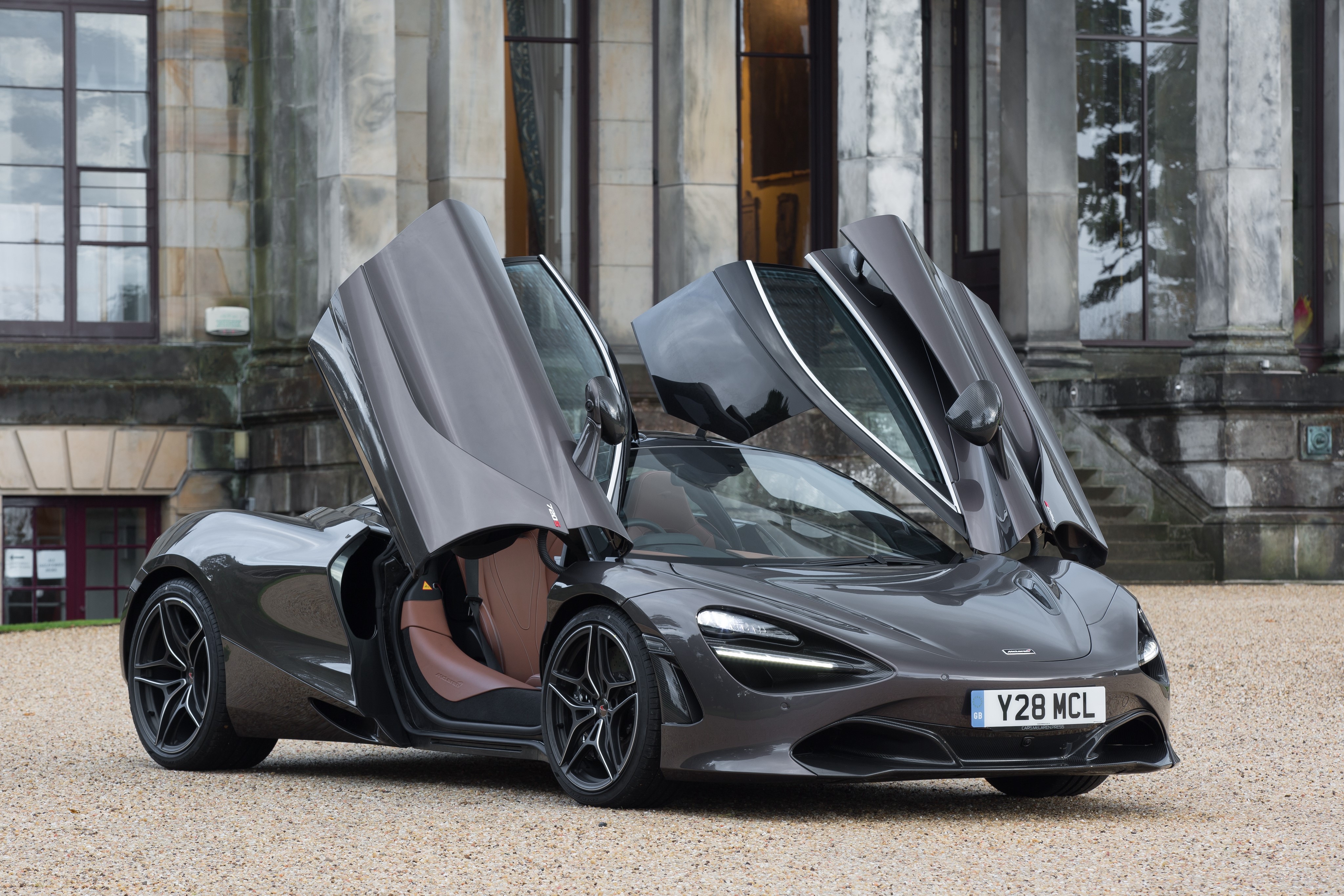 McLaren 720S Coupe with Doors Open HD Wallpaper