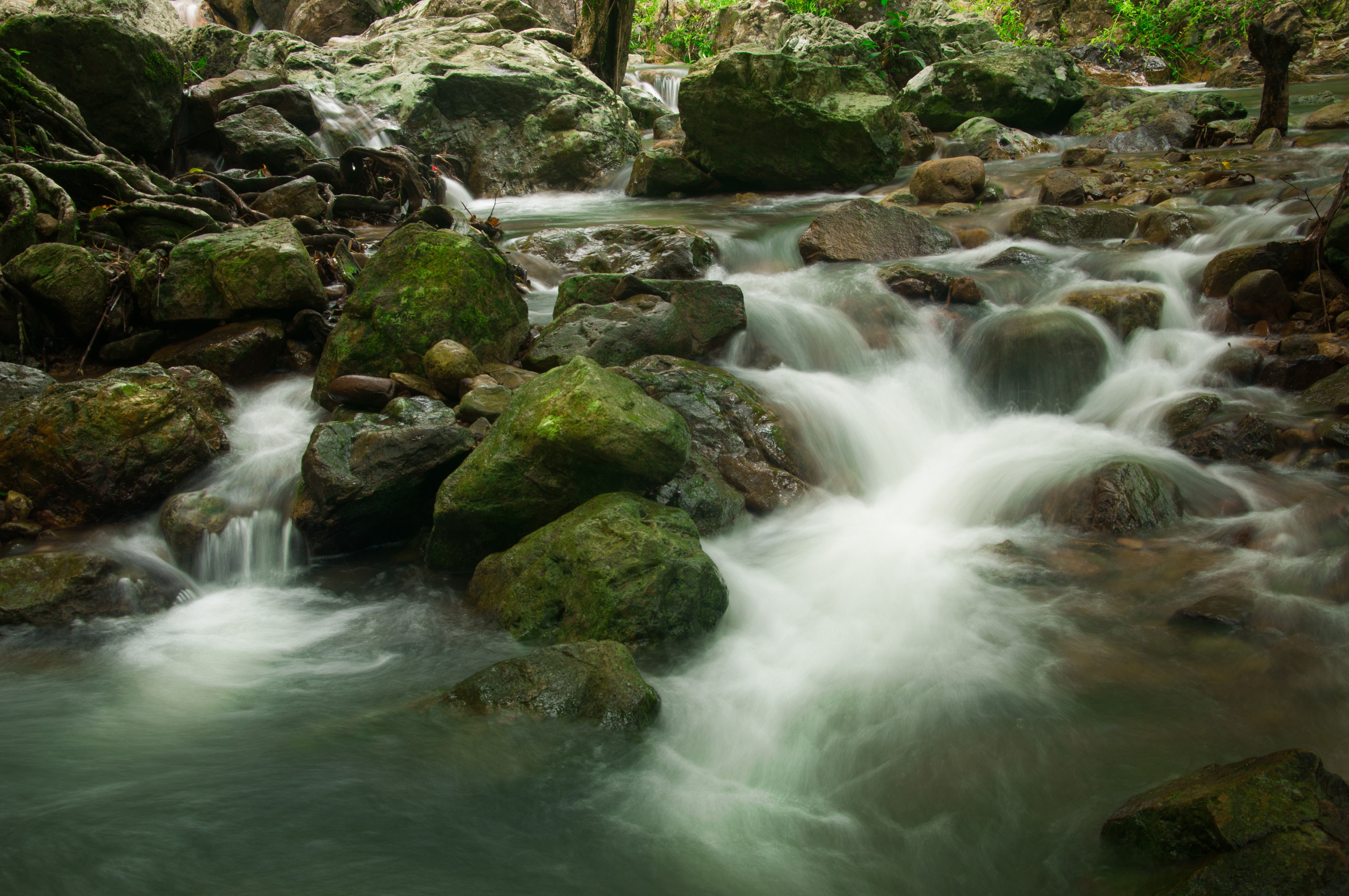 Sarika Waterfall Khao Yai National Park Thailand HD Wallpaper