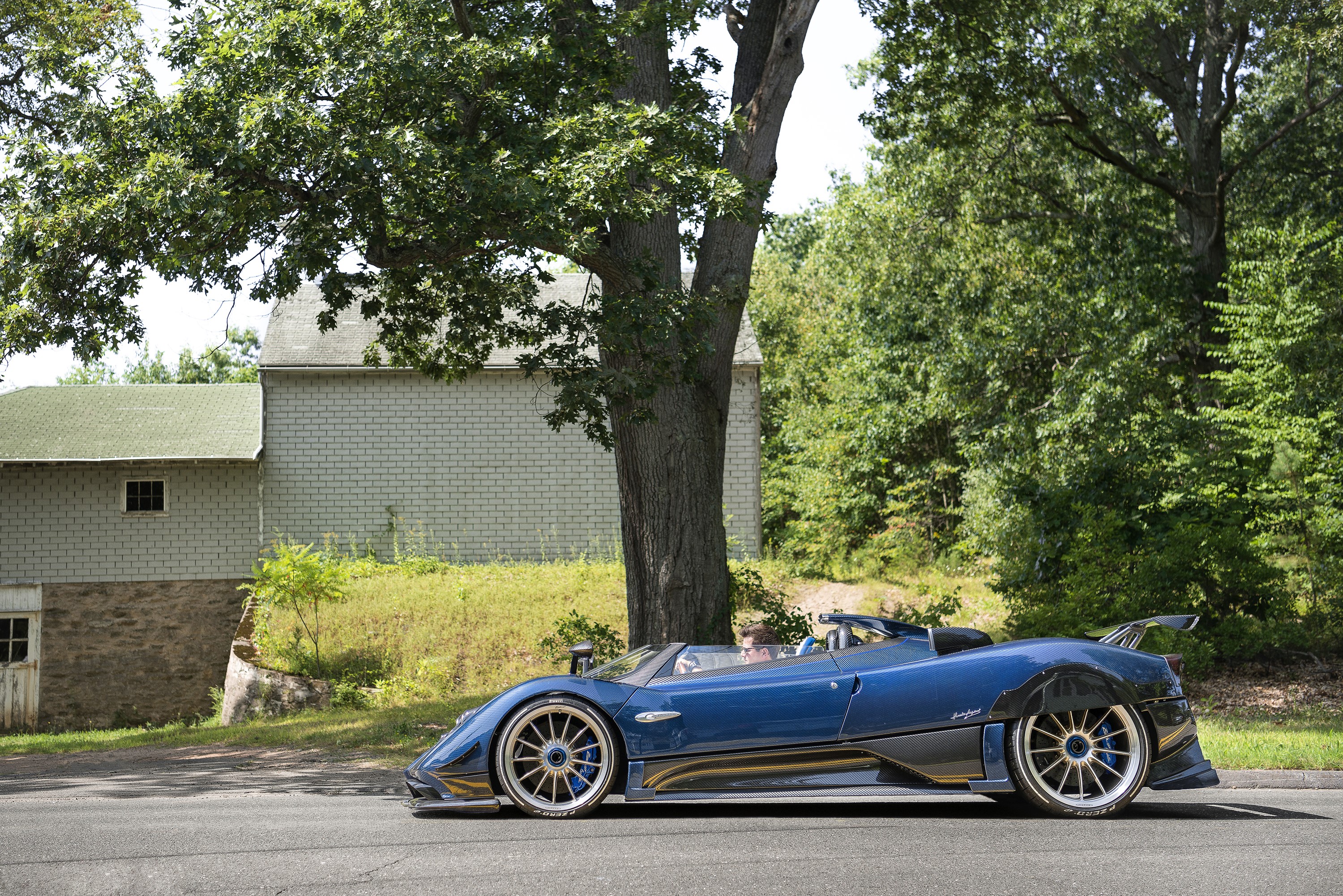 Pagani Zonda HP Barchetta Roadster HD Wallpaper