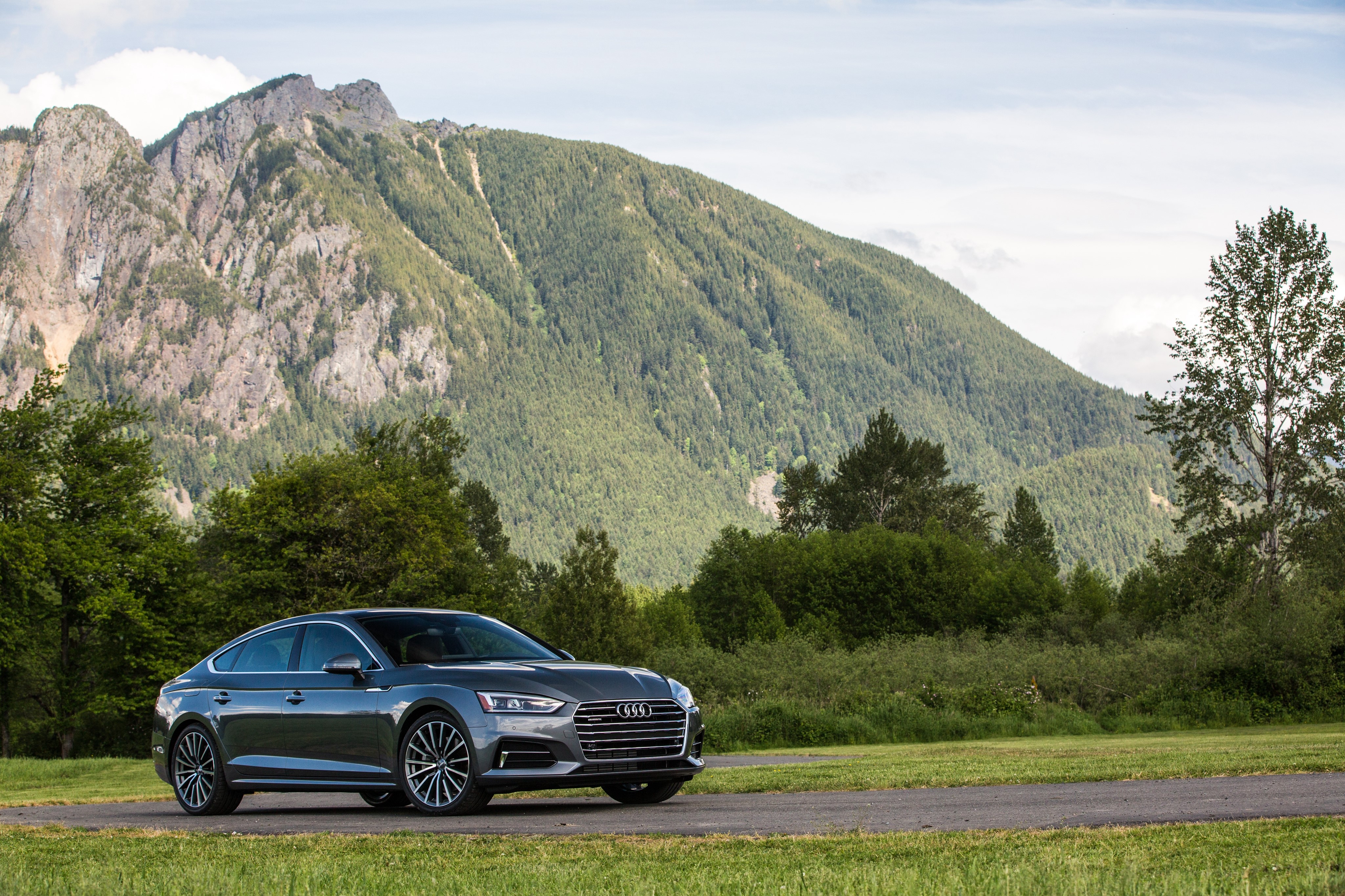 2018 Audi A5 Sportback 2.0T quattro Metallic HD Wallpaper