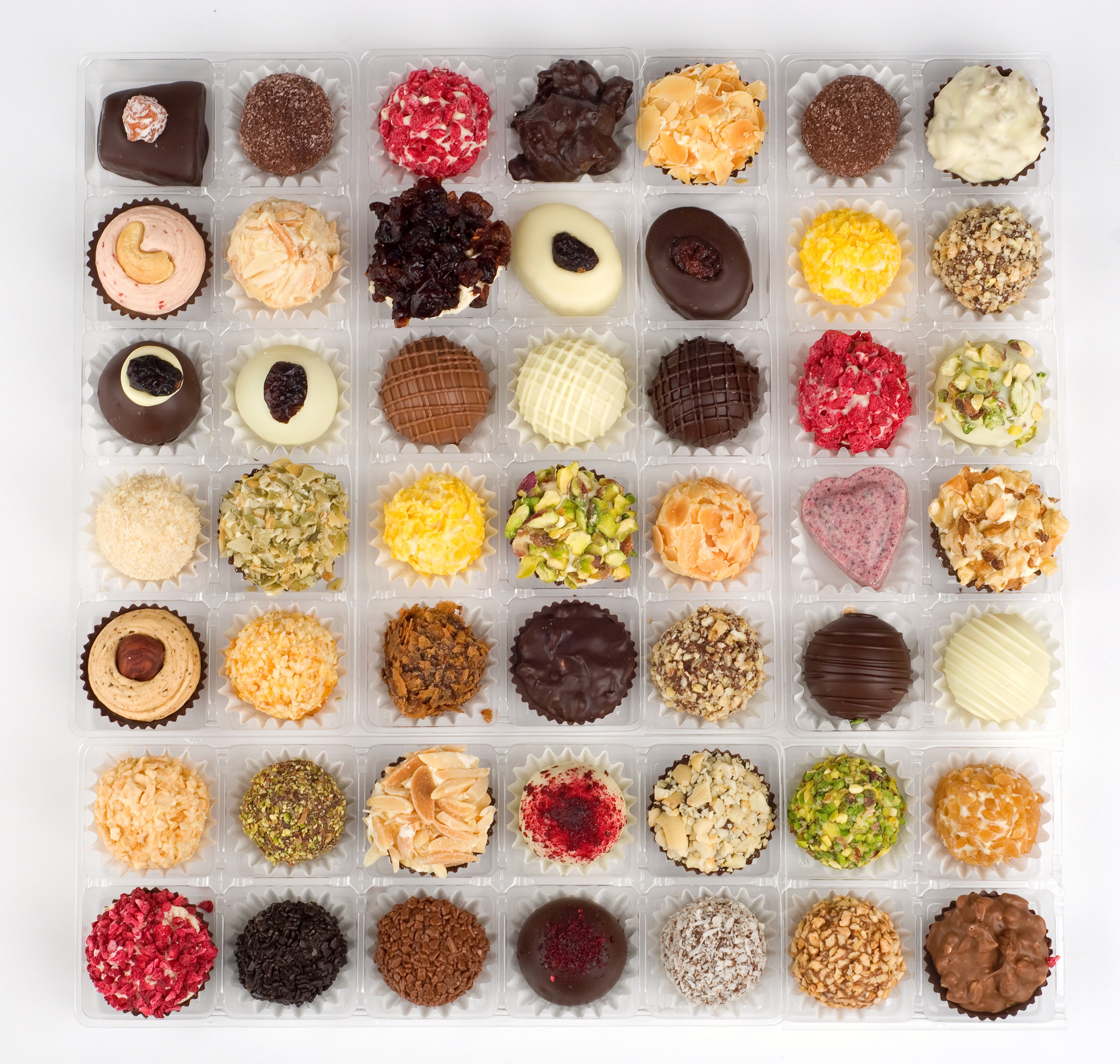 Assortment of Chocolates and Candies HD Wallpaper