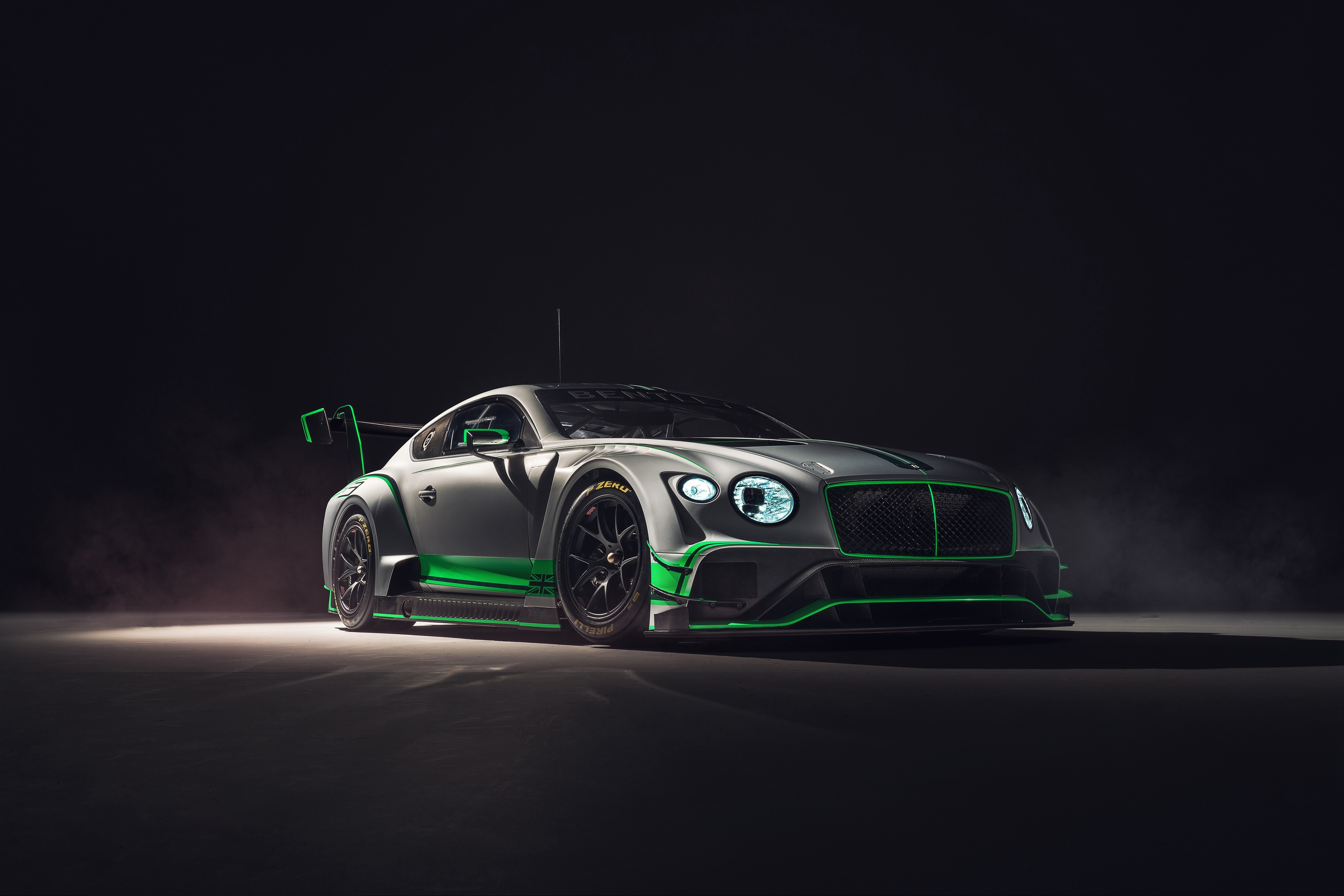 4K Bentley Continental GT3 race car HD Wallpaper