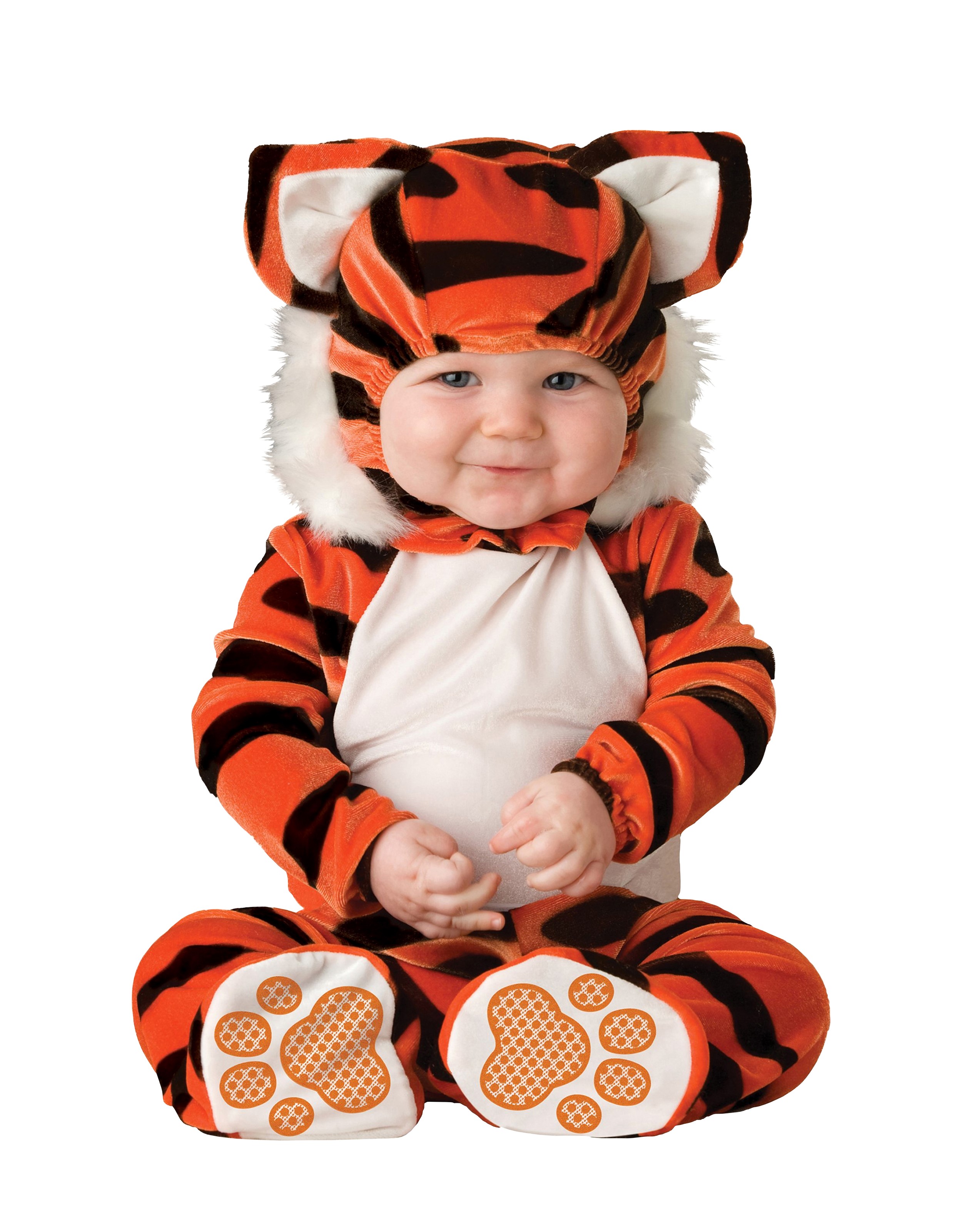 Baby in a Tiger Costume HD Phone Wallpaper