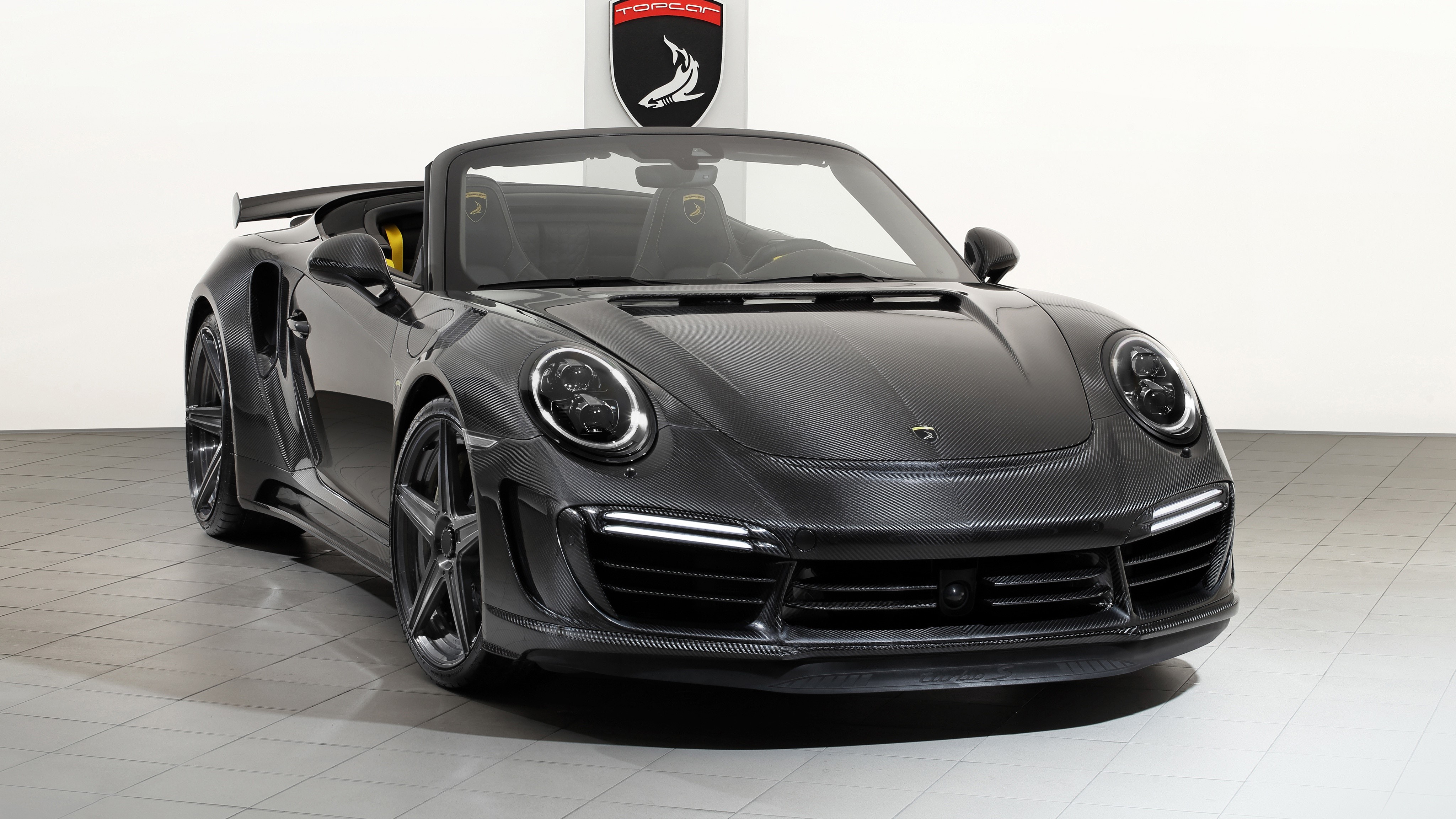 4K Porsche Turbo Stinger 911 GTR Cabriolet HD Wallpaper