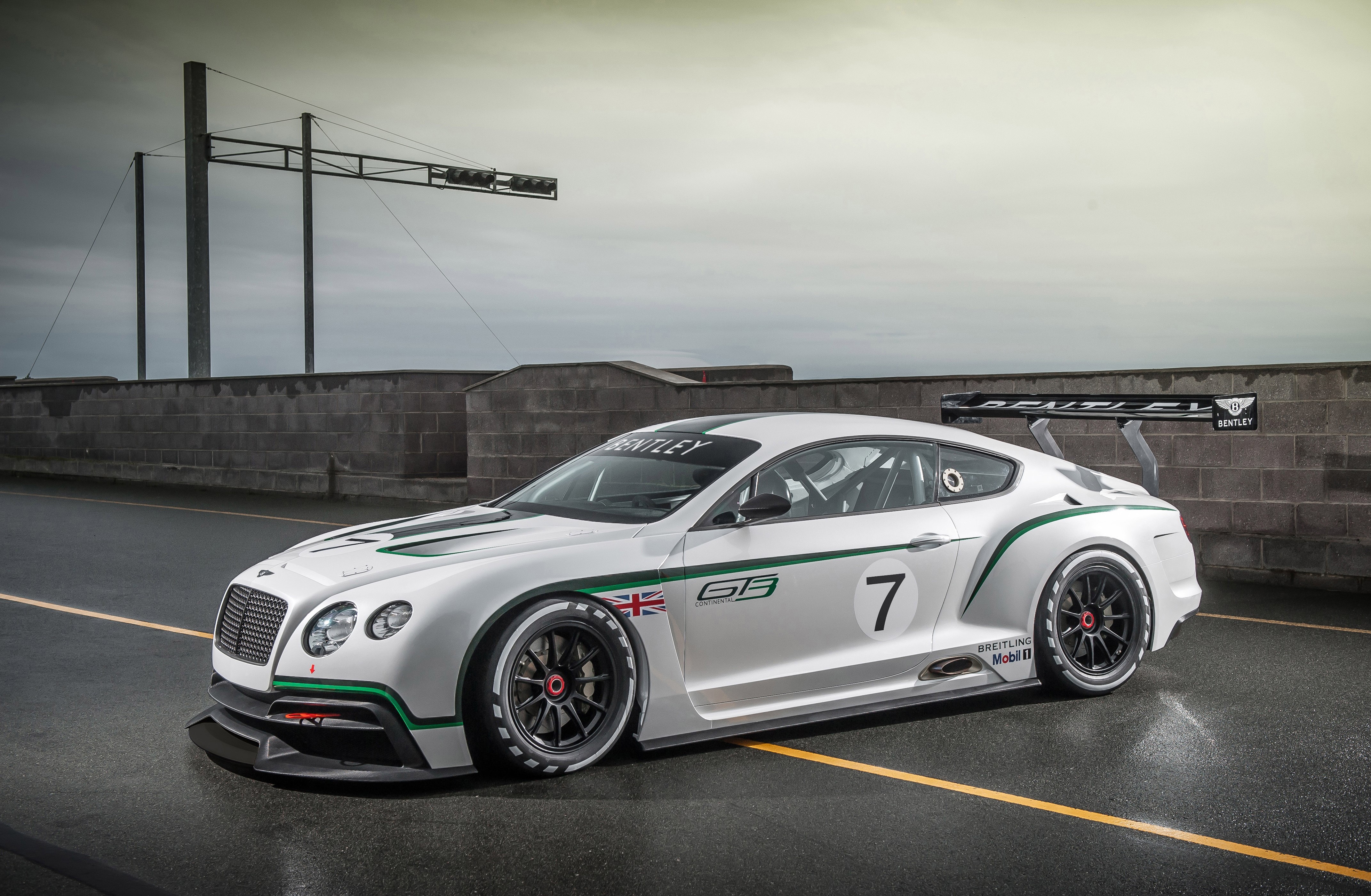 Bentley Continental GT3 Race Car HD Wallpaper