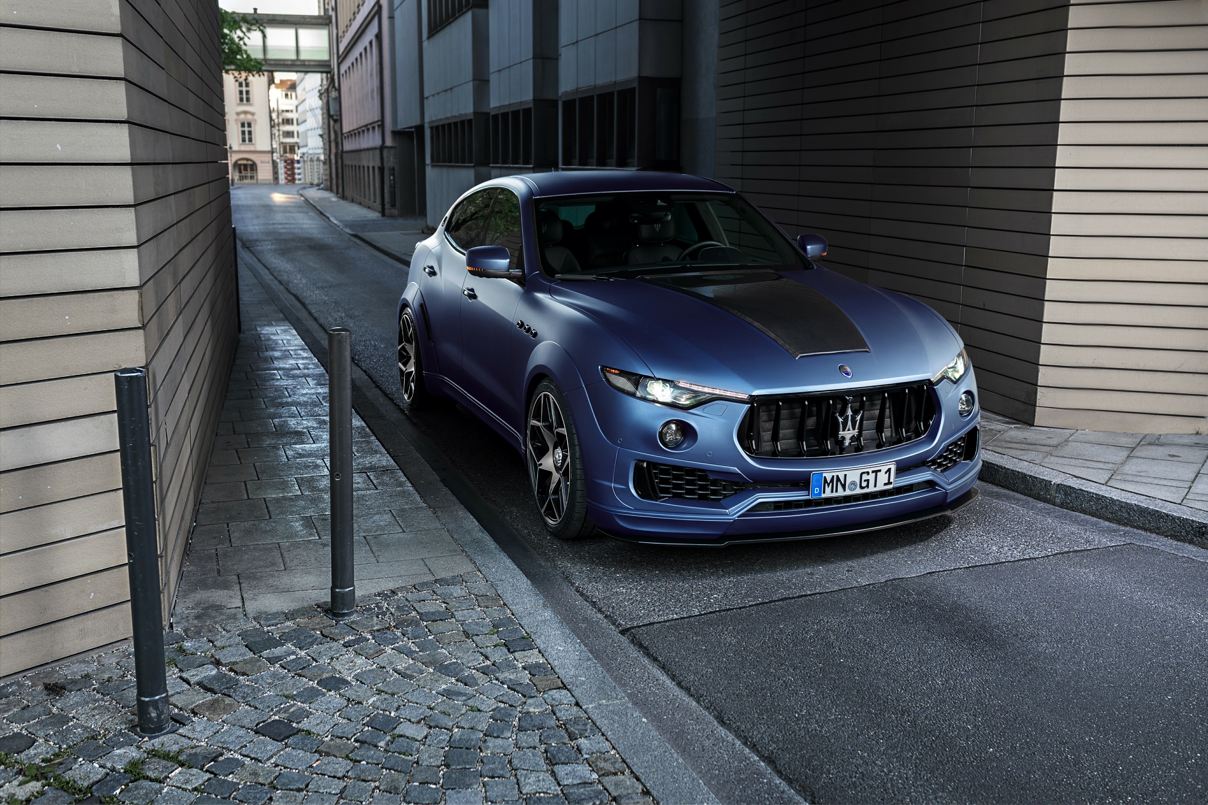 4K 2017 Novitec Tridente Maserati Levante Esteso HD Wallpaper