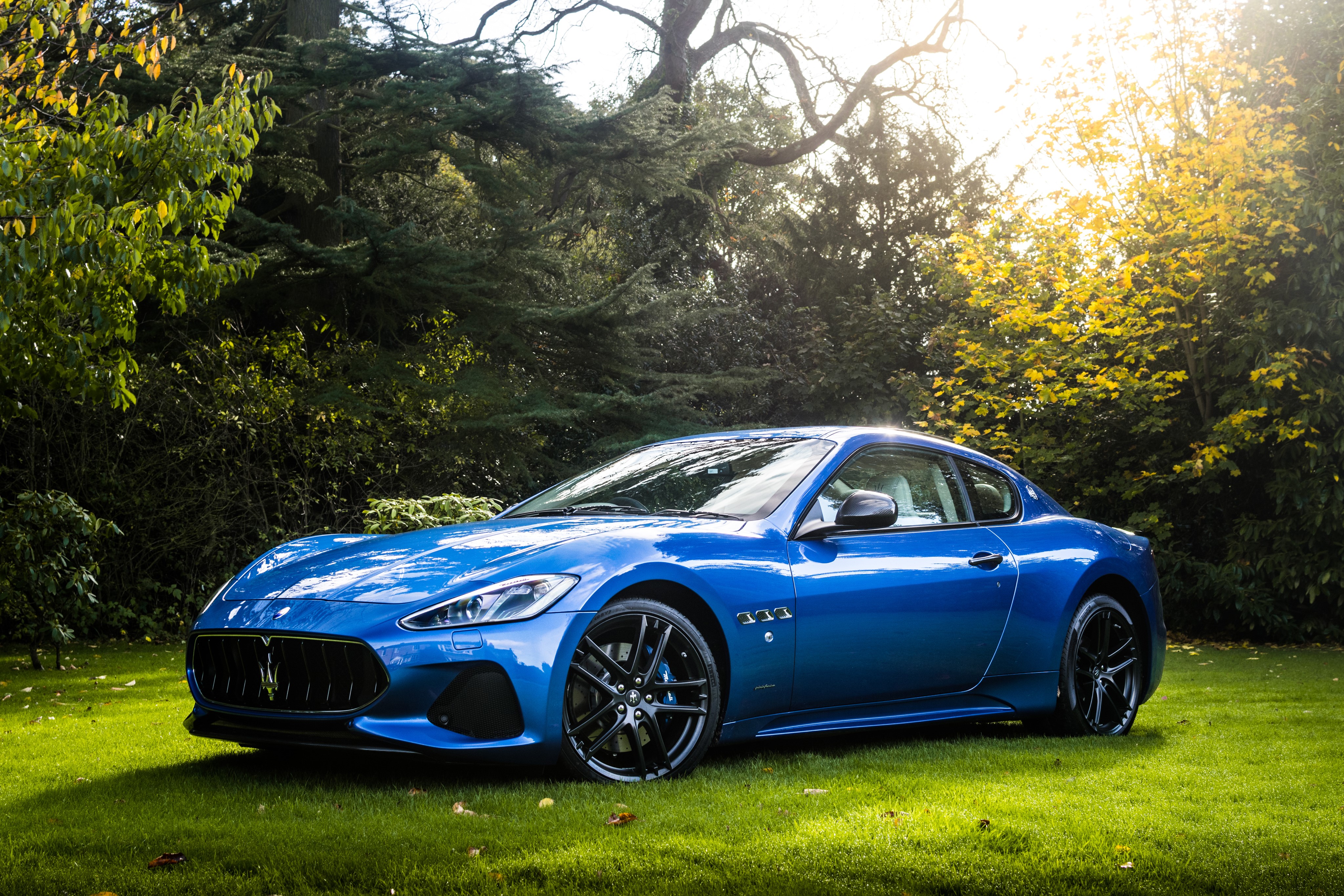 4K 2017-18 Maserati GranTurismo Sport HD Wallpaper