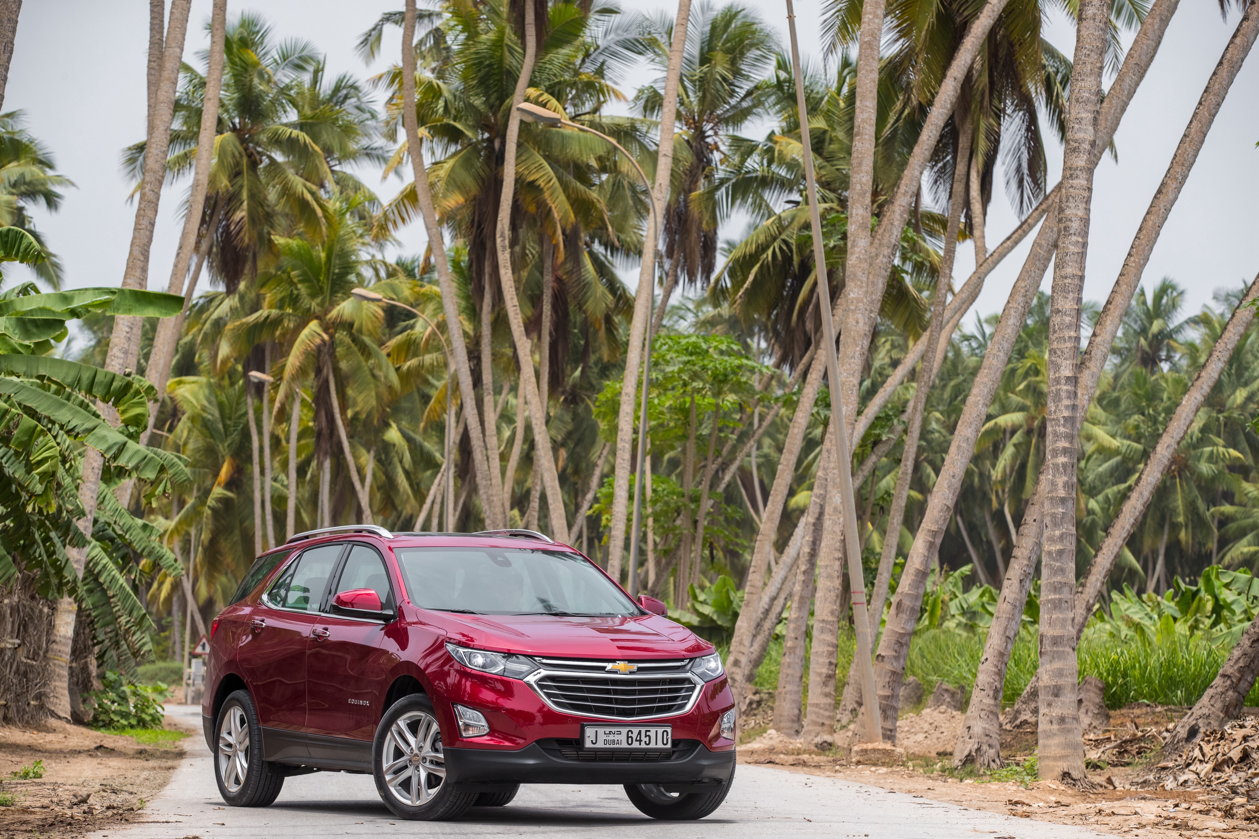 4K 2017 Chevrolet Equinox Premier Wine Metallic HD Wallpaper