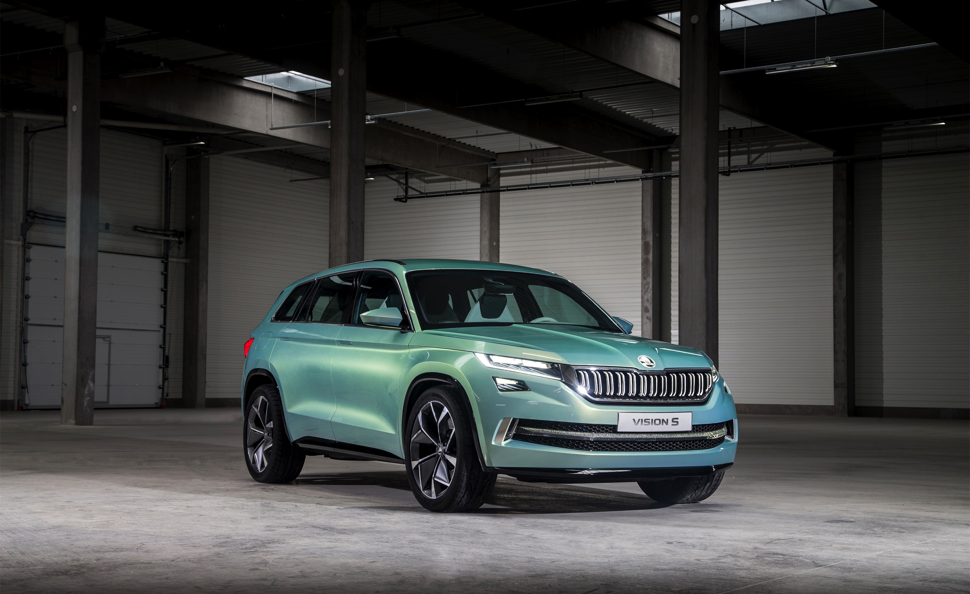Skoda Vision S Concept car HD Wallpaper