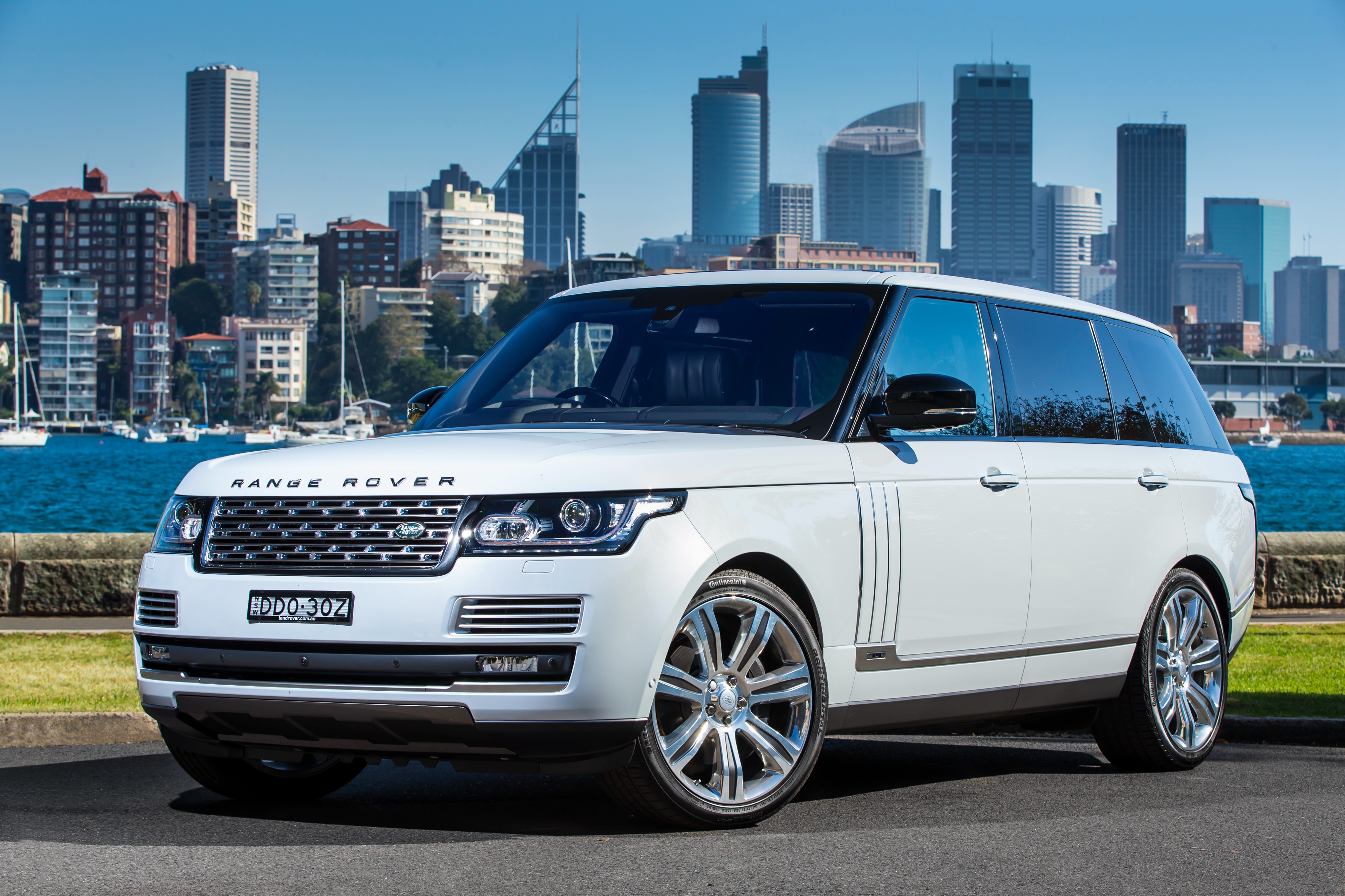 Range Rover Autobiography P400e LWB 2018 Front 4k HD Wallpaper Rare 