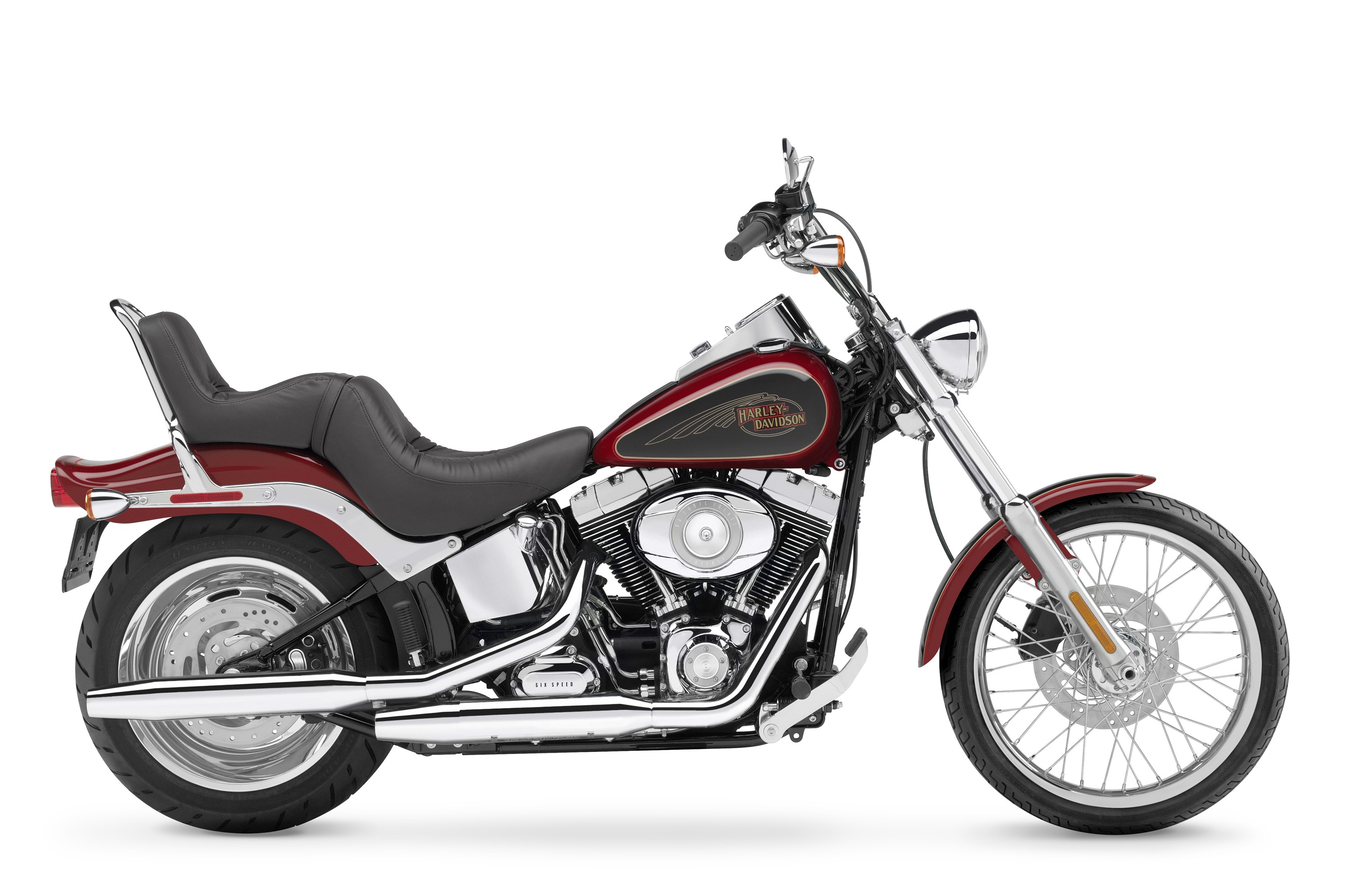 2007 Harley-Davidson FXSTC Softail Custom Motorcycle HD Wallpaper