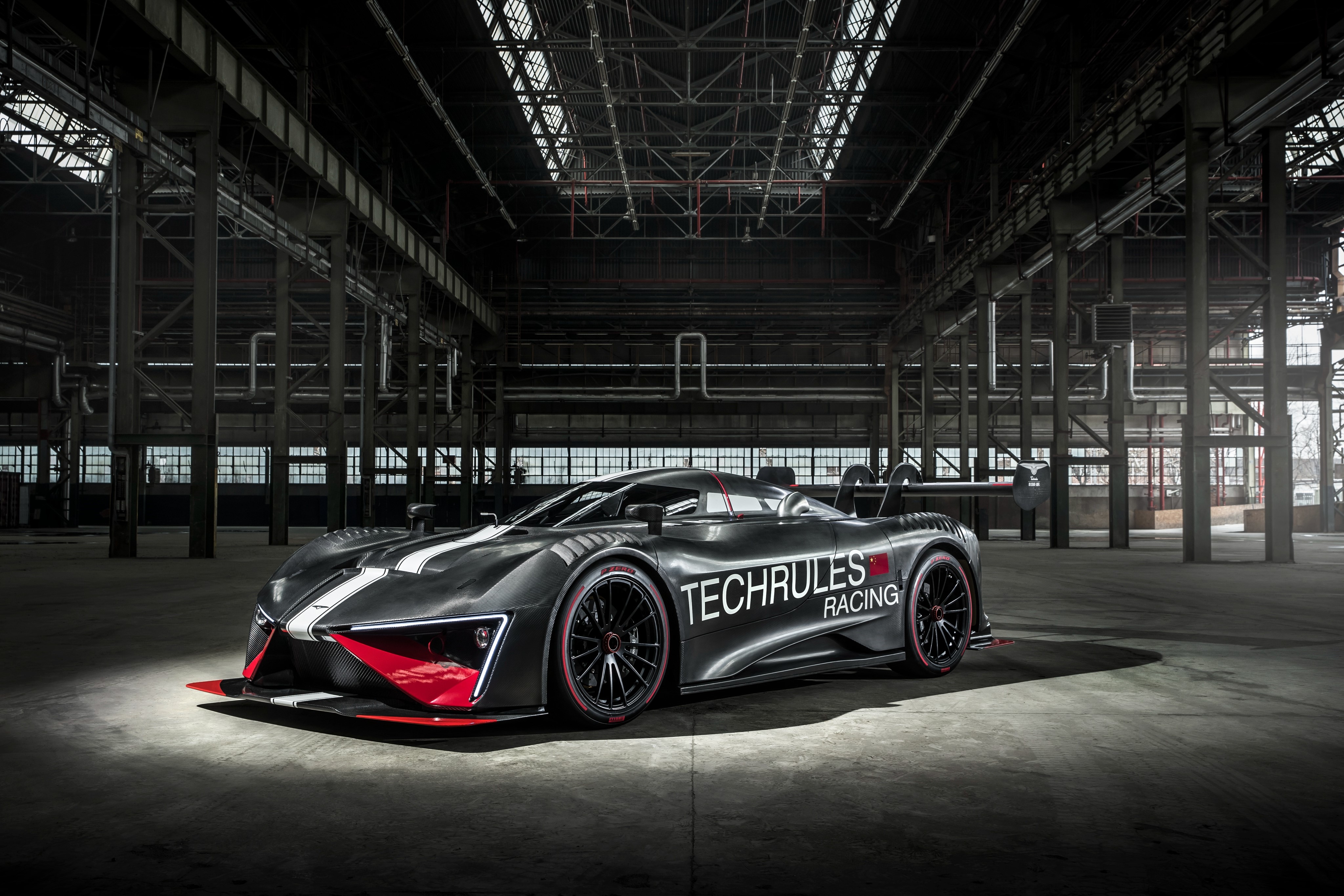 4K 2018 Techrules Ren RS GFG Style Carbon Fiber HD Wallpaper