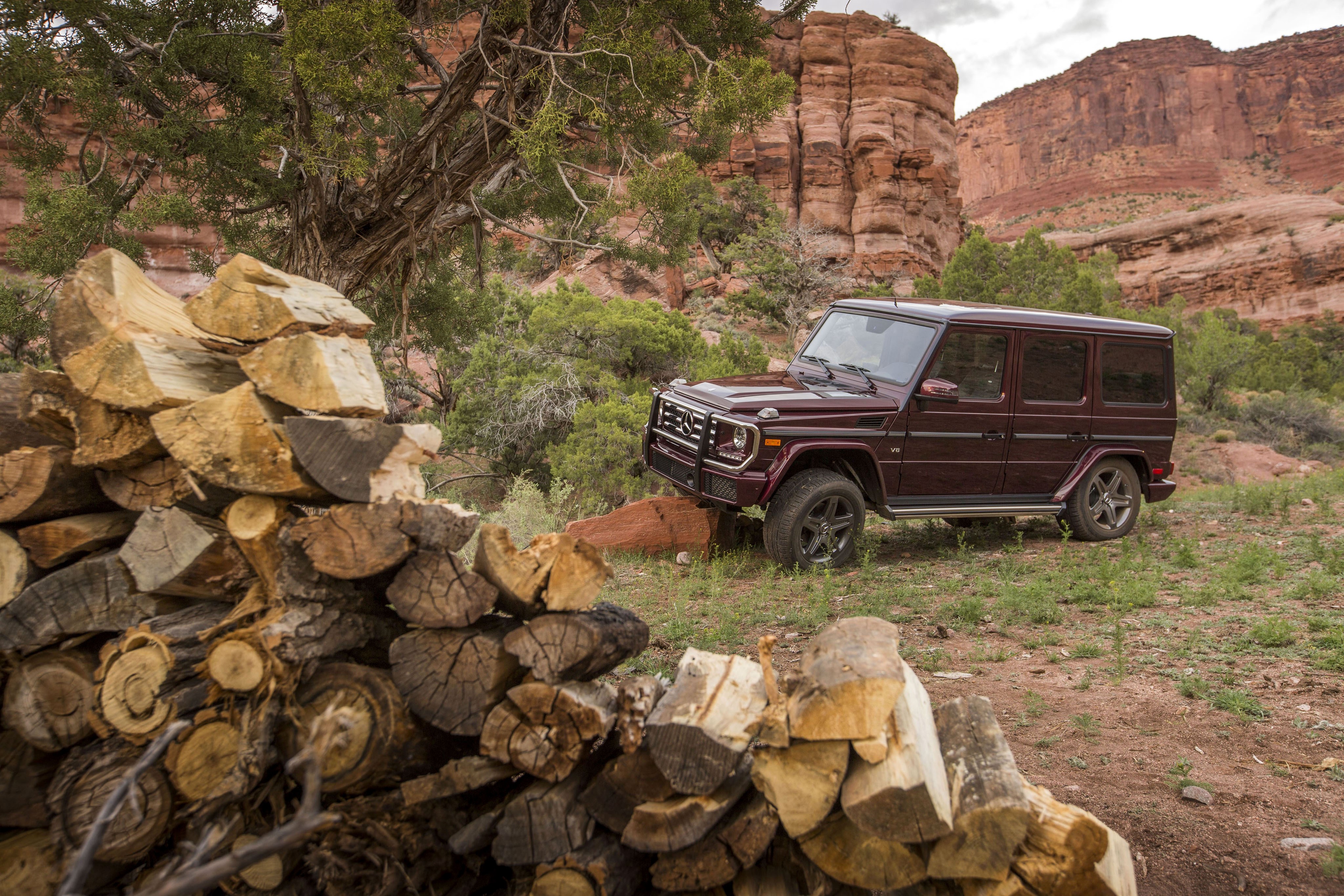 4K 2016 Mercedes-Benz G-Class G 550 HD Wallpaper