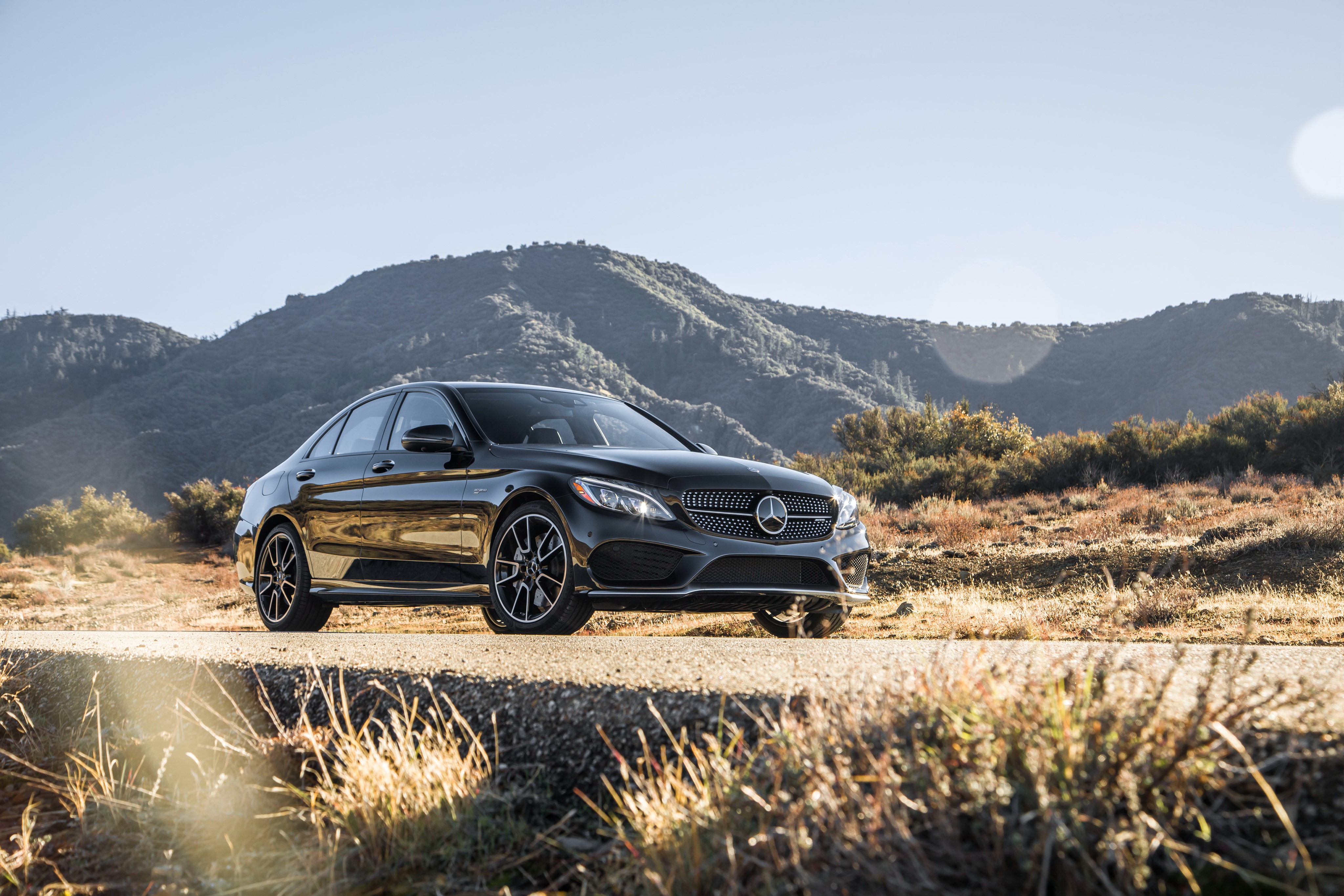 4K 2017 Mercedes-Benz C 43 4MATIC HD Wallpaper