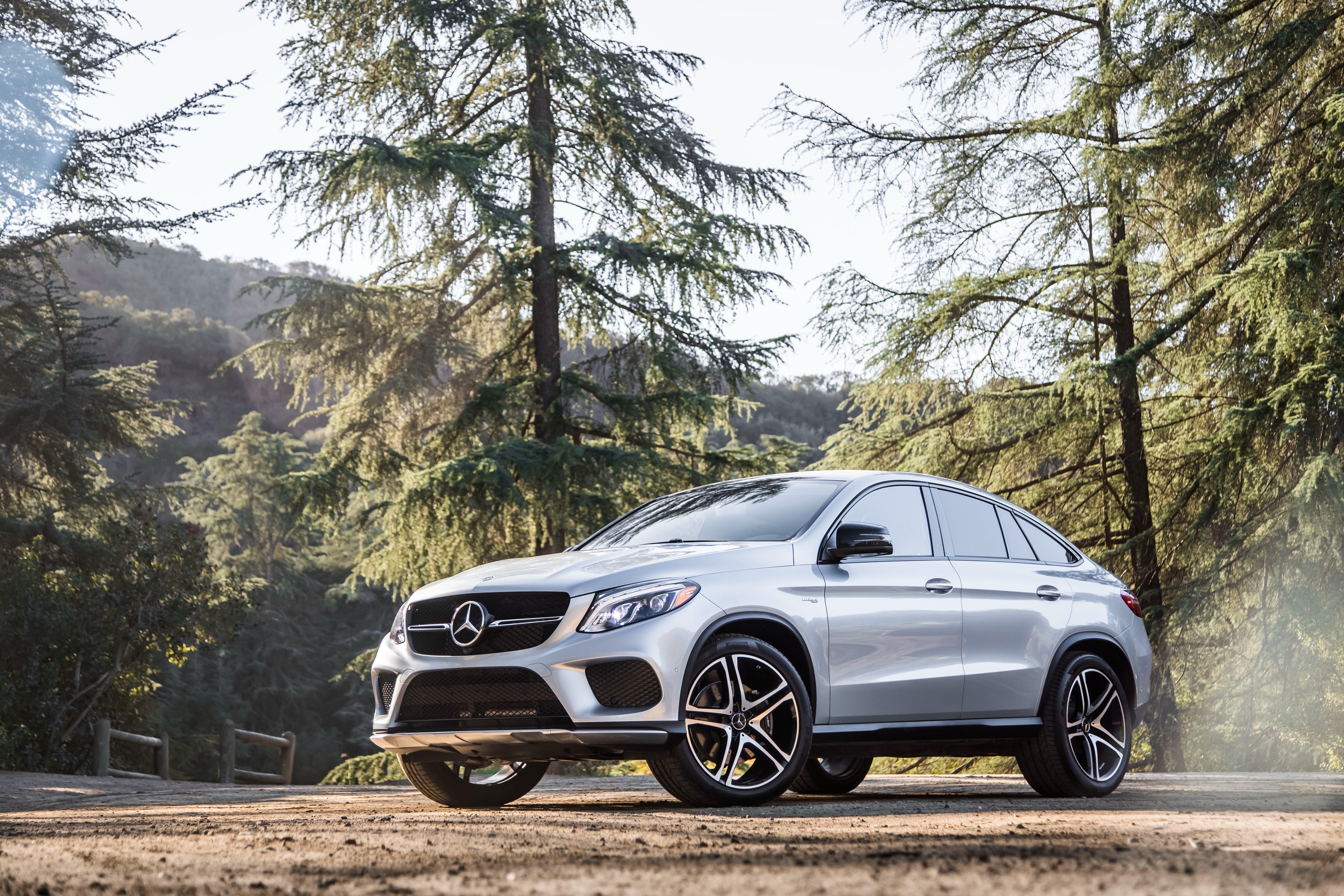 2017 Mercedes-Benz GLC 43 4MATIC Coupe HD Wallpaper
