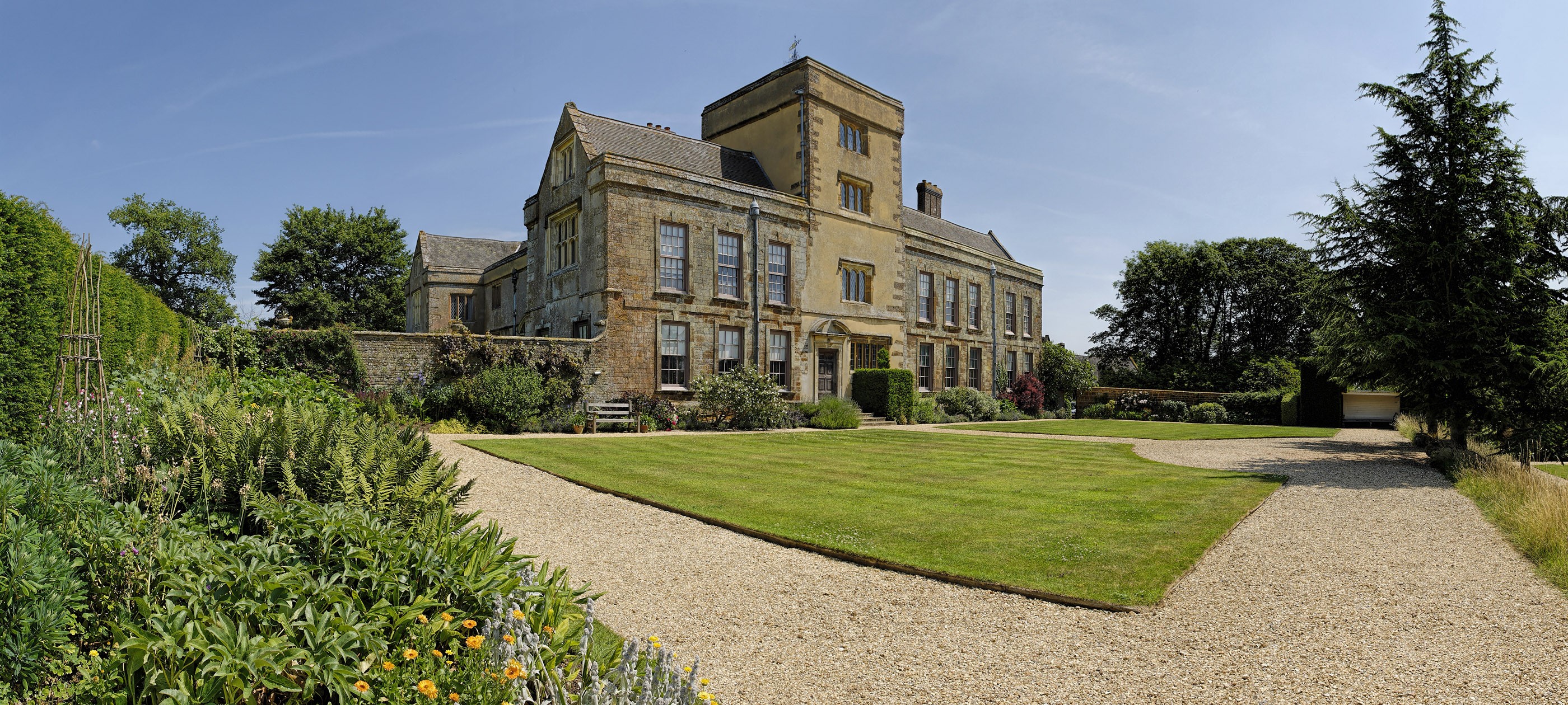 Canons Ashby House, Northamptonshire, United Kingdom HD Wallpaper
