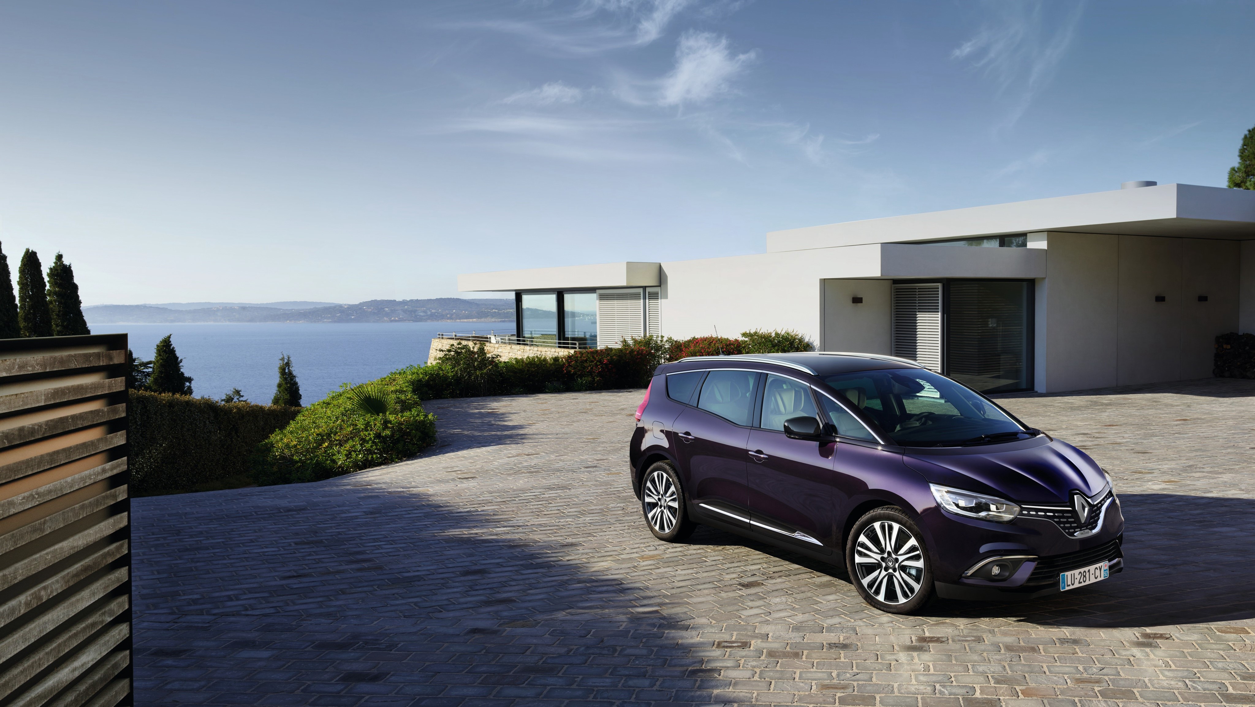 2017 Grand Scenic Initiale Paris Worldwide Renault Violet HD Wallpaper