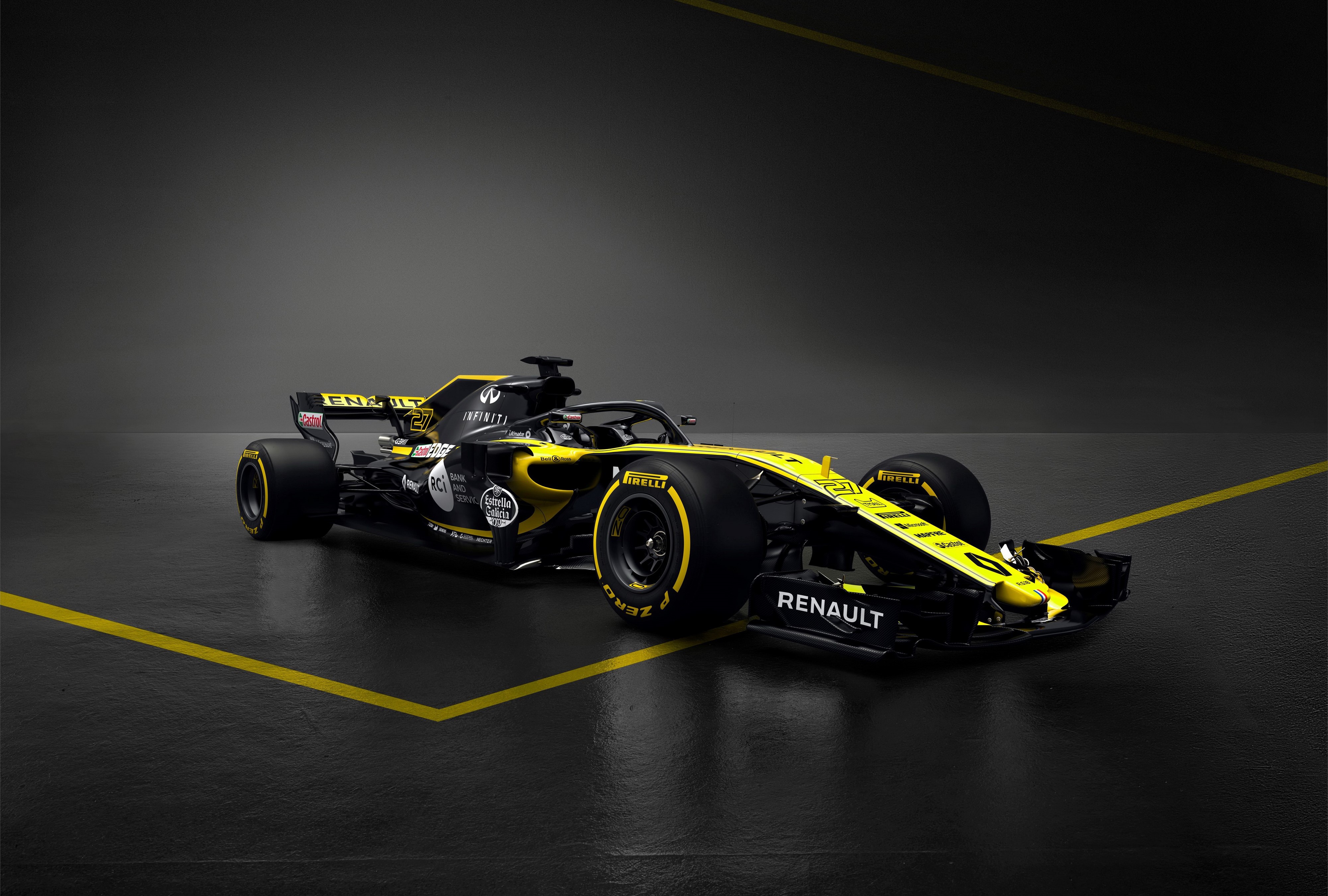 Renault Formula 1 Car HD Wallpaper