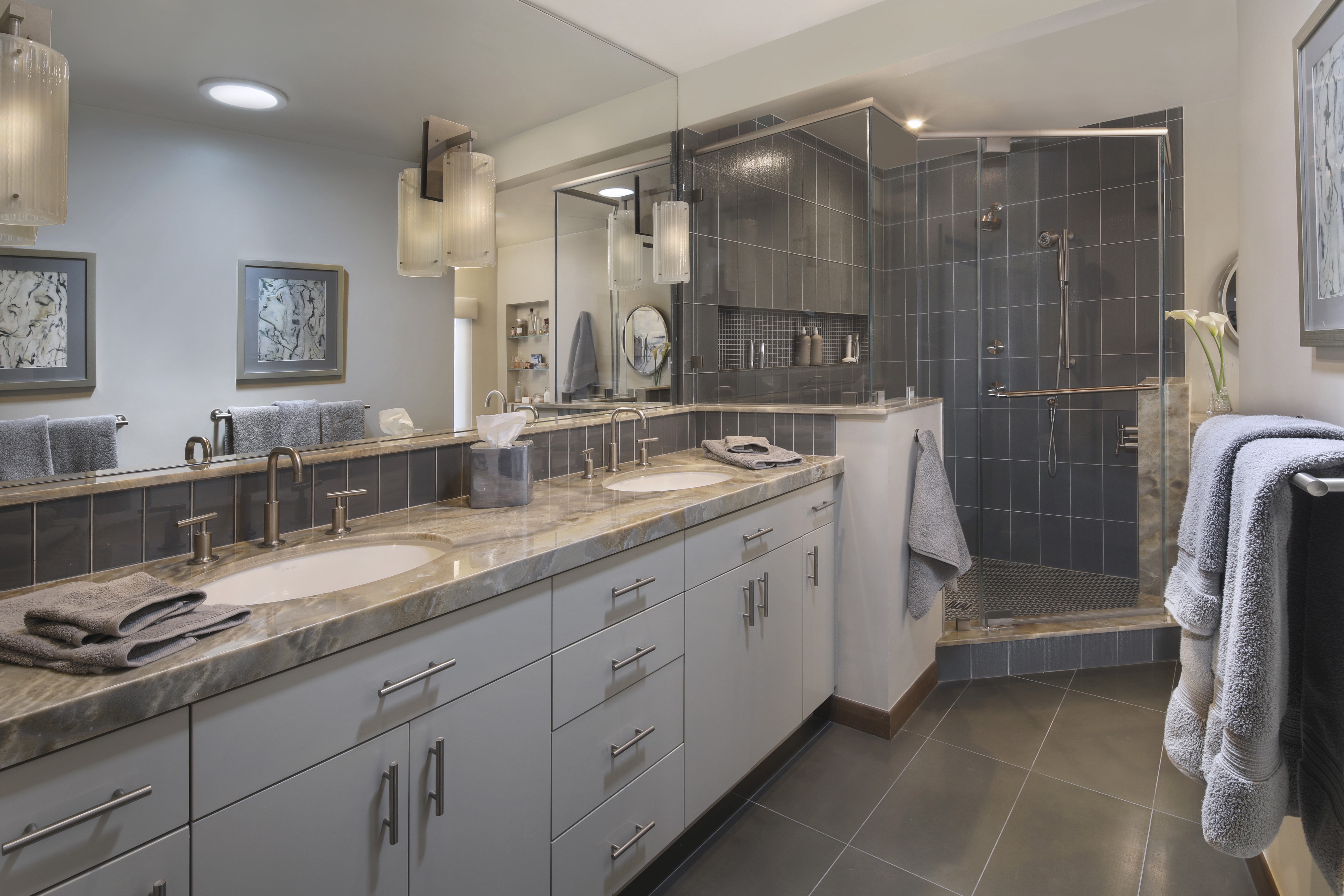 Modern Bathroom Interior Design HD Wallpaper