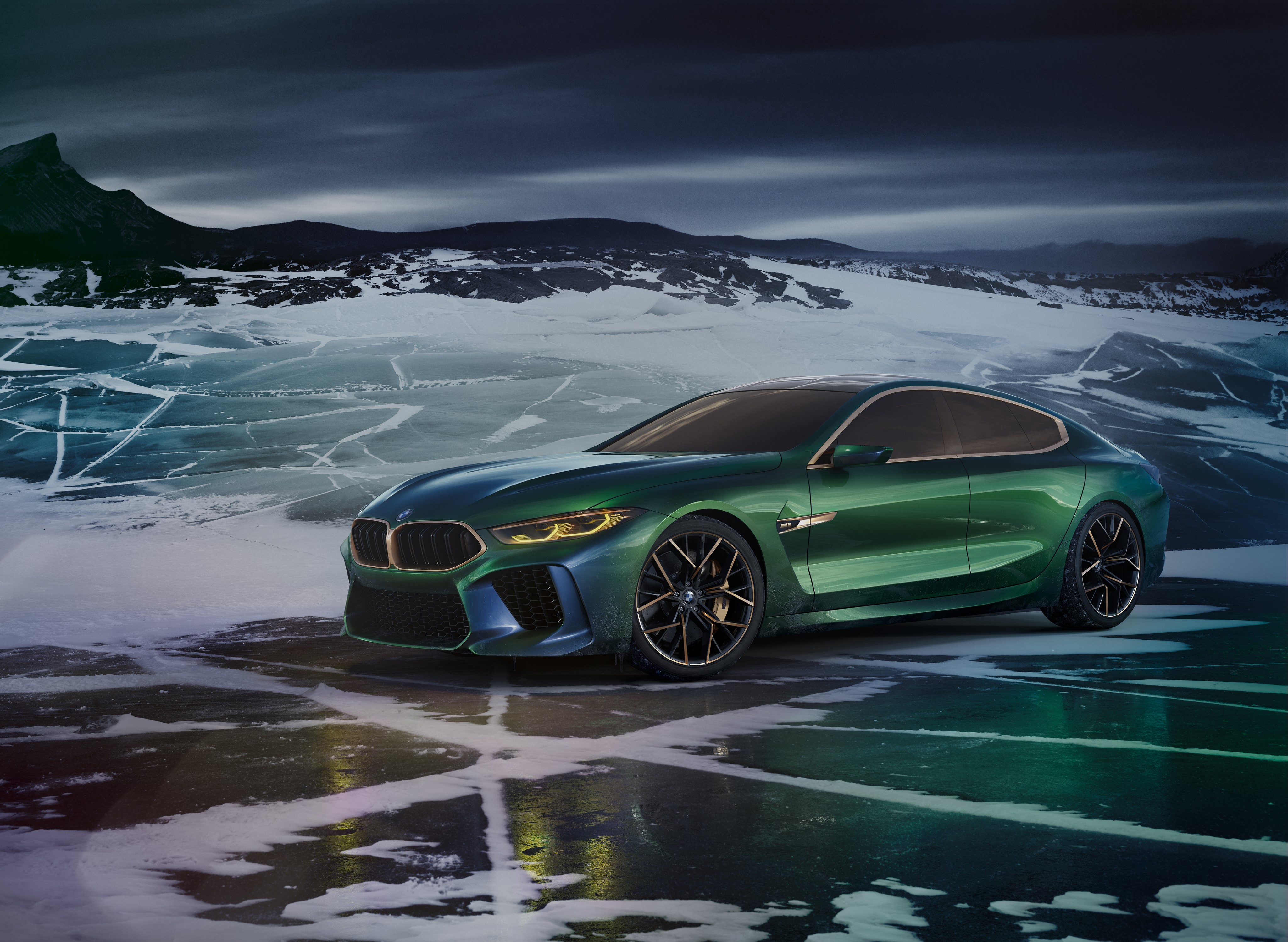 4K 2018 Concept M8 Gran Coupe BMW HD Wallpaper